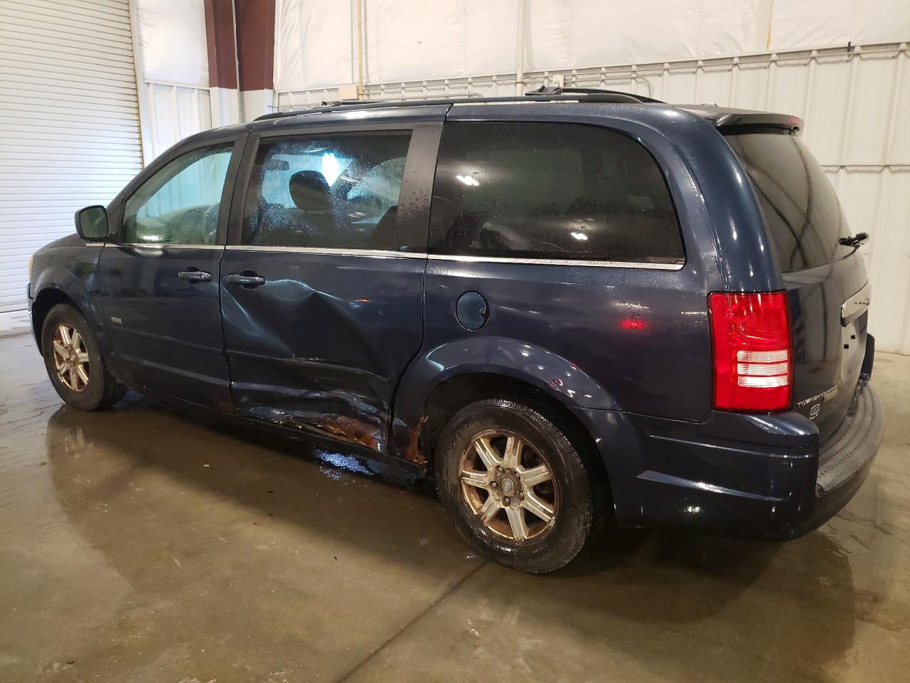 2008 Chrysler Town & Country Touring Угольный vin: 2A8HR54P68R823877