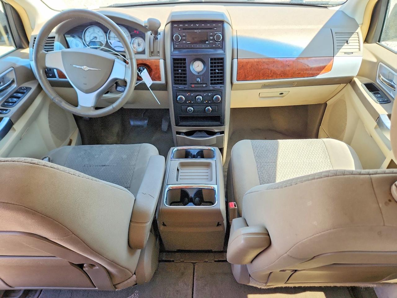 2008 Chrysler Town & Country Touring Белый vin: 2A8HR54P78R137296