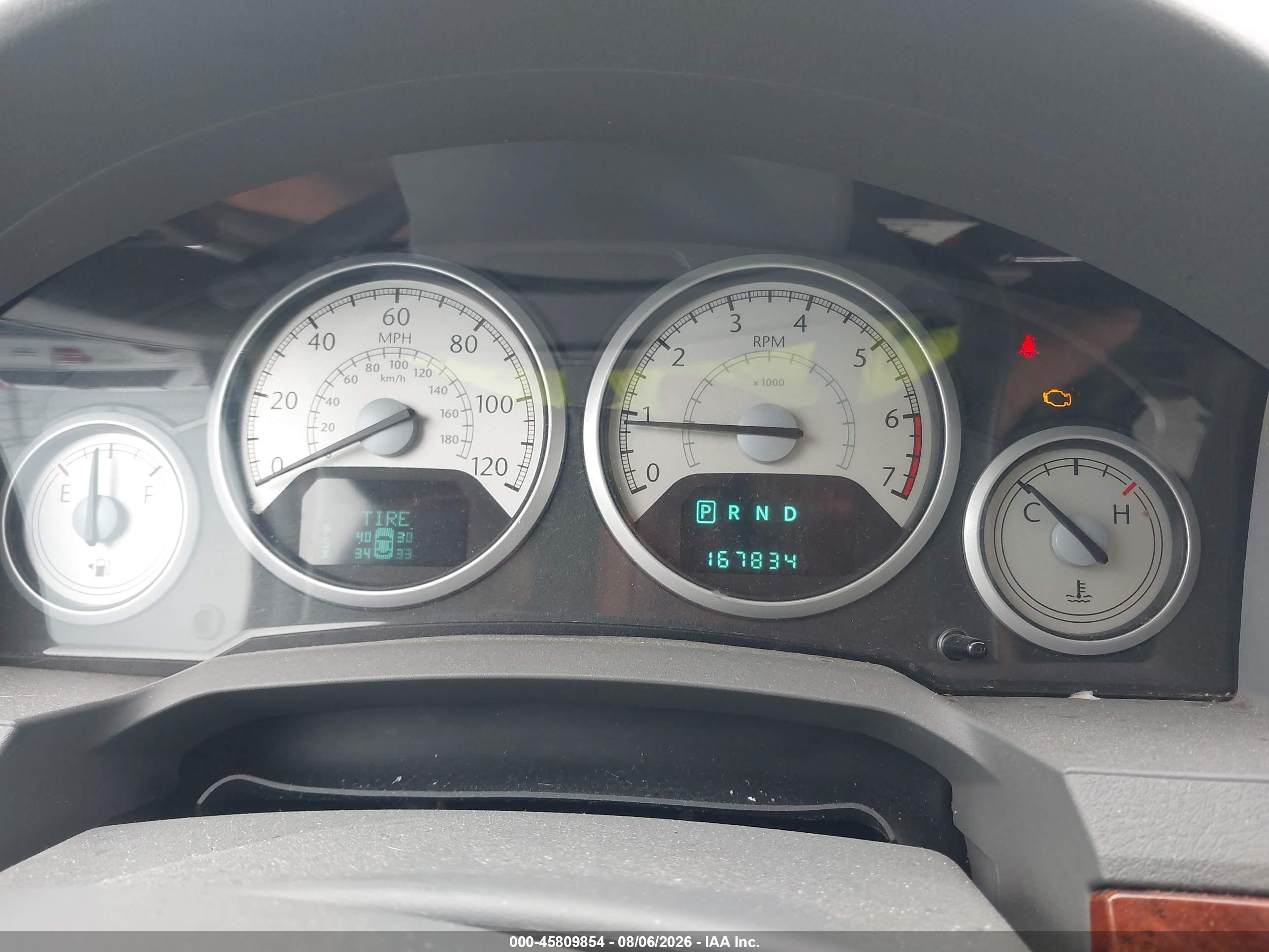 2008 Chrysler Town & Country Touring Light Blue vin: 2A8HR54P78R824066