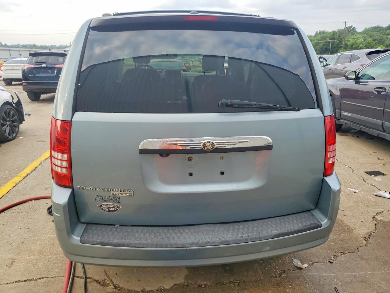 2008 Chrysler Town & Country Touring Blue vin: 2A8HR54P88R699336