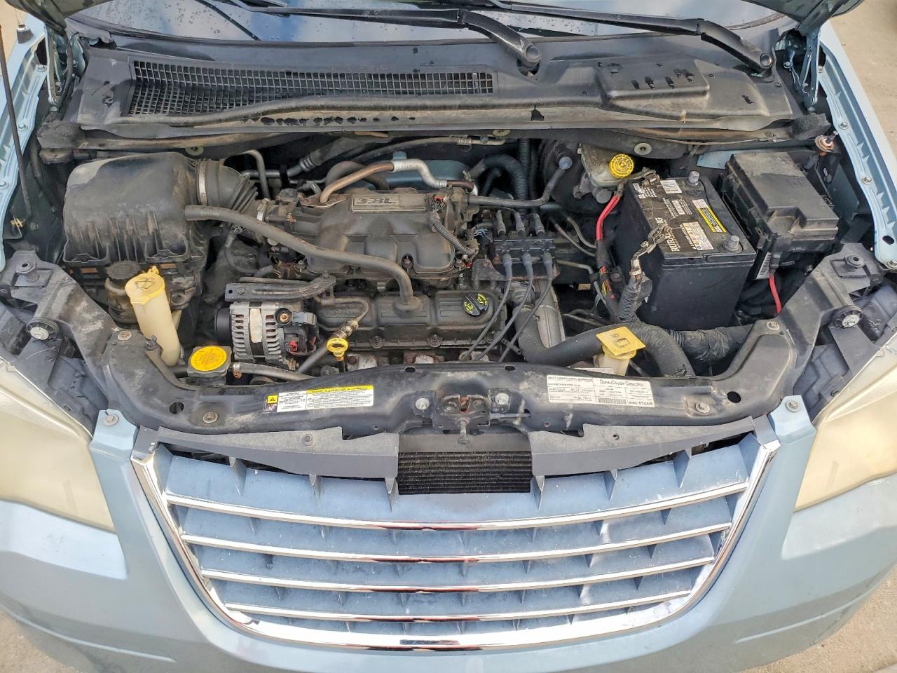 2008 Chrysler Town & Country Touring Blue vin: 2A8HR54P88R699336