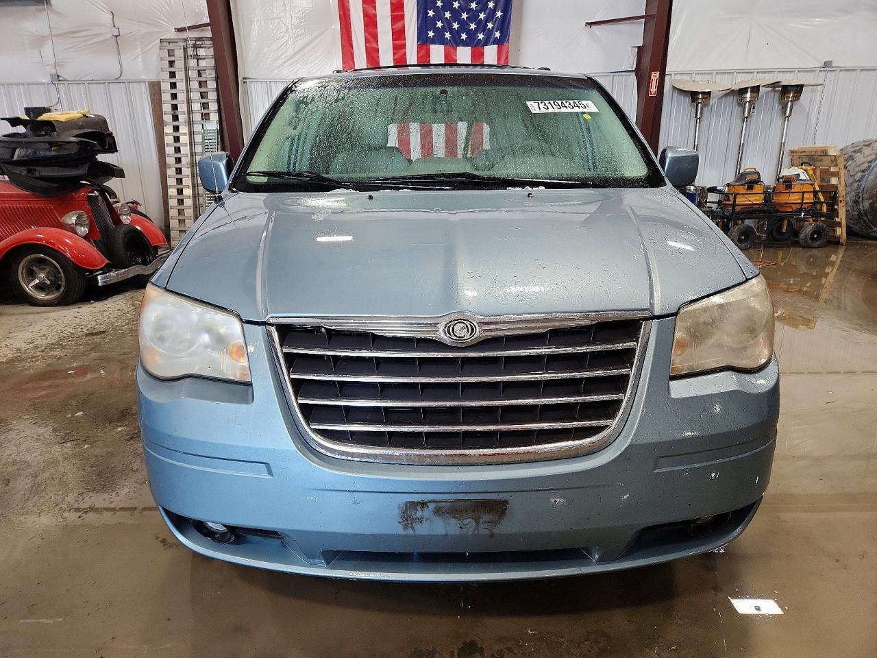 2008 Chrysler Town & Country Touring Blue vin: 2A8HR54P88R710111