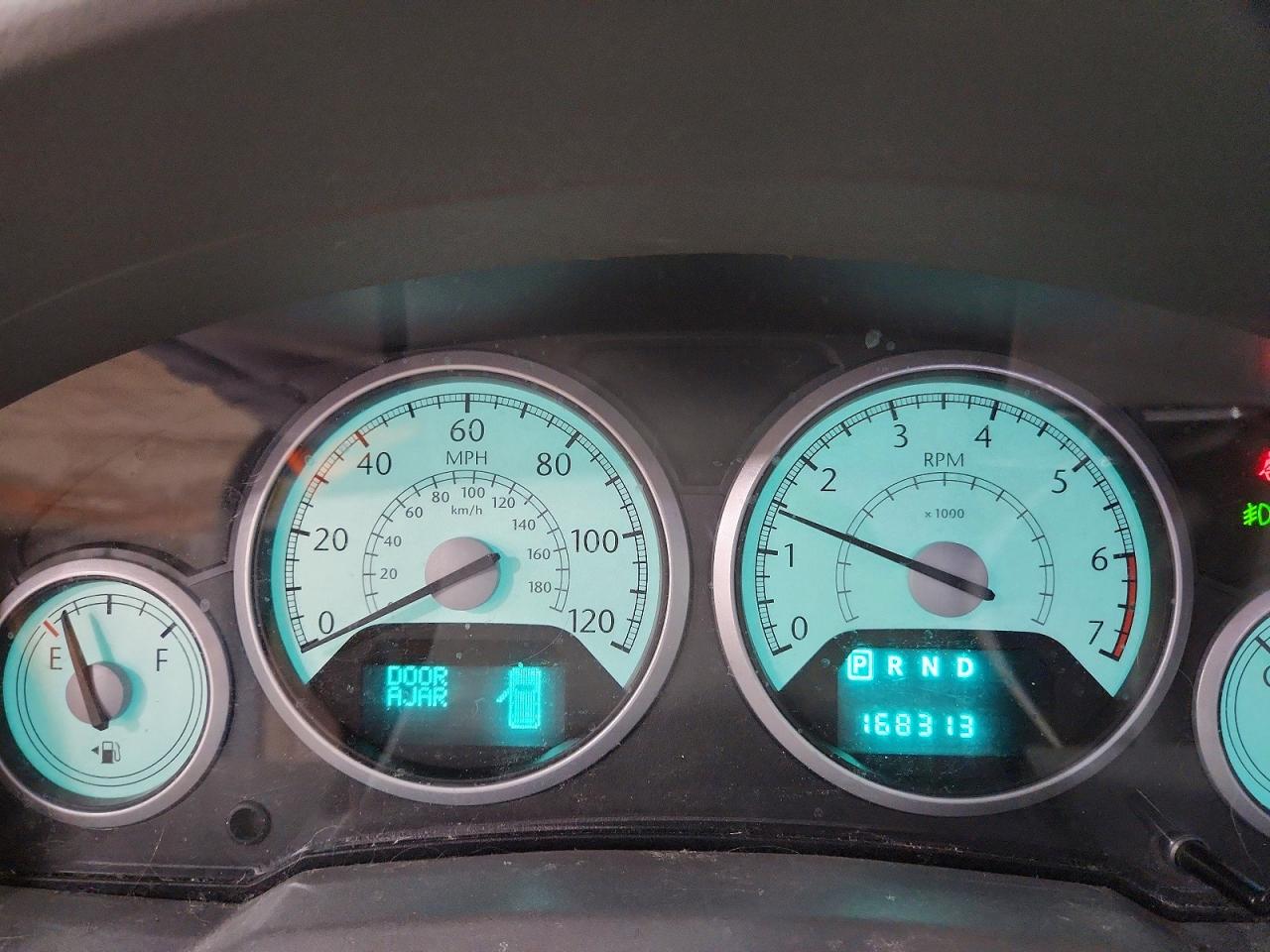 2008 Chrysler Town & Country Touring Blue vin: 2A8HR54P88R710111
