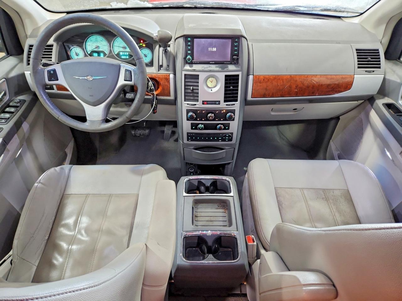 2008 Chrysler Town & Country Touring Blue vin: 2A8HR54P88R710111