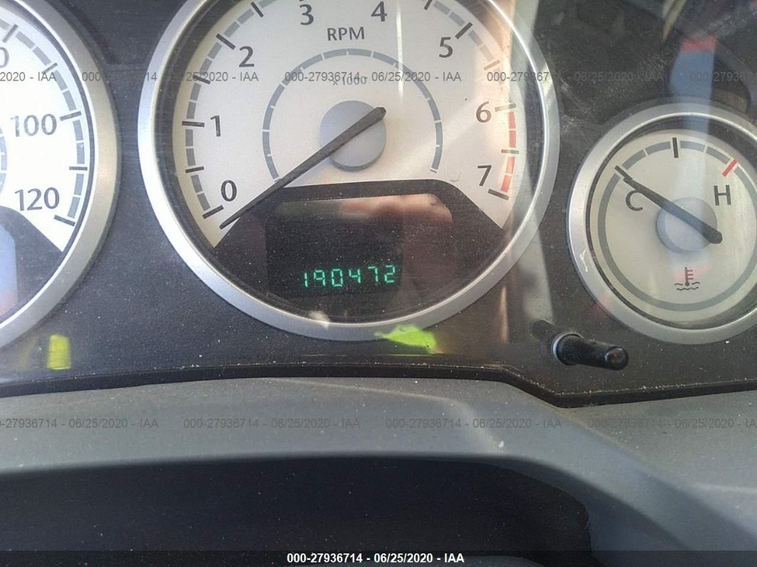 2008 Chrysler Town & Country Touring Blue vin: 2A8HR54P88R837070