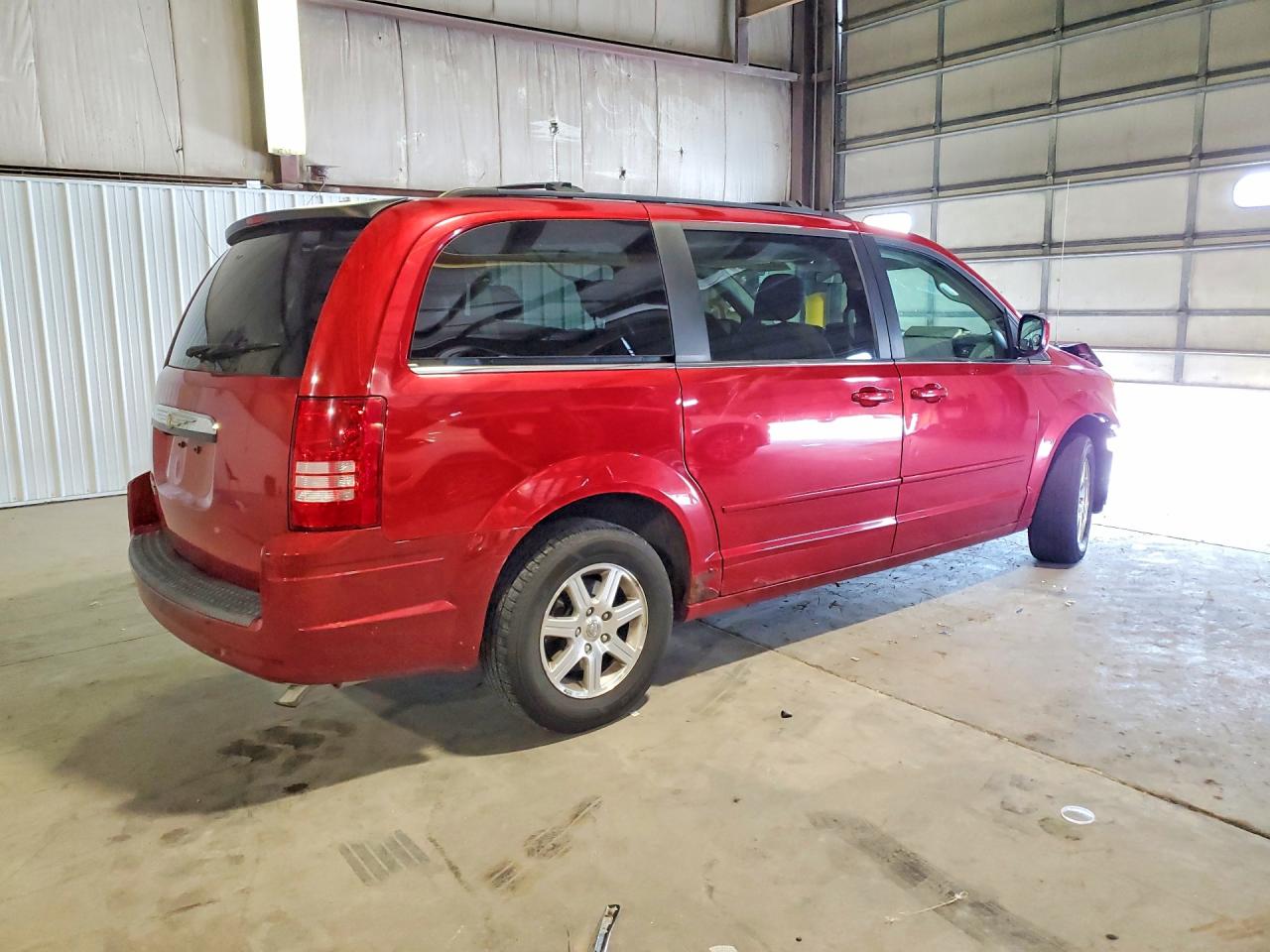 2008 Chrysler Town & Country Touring Темно-бордовый vin: 2A8HR54P98R152835