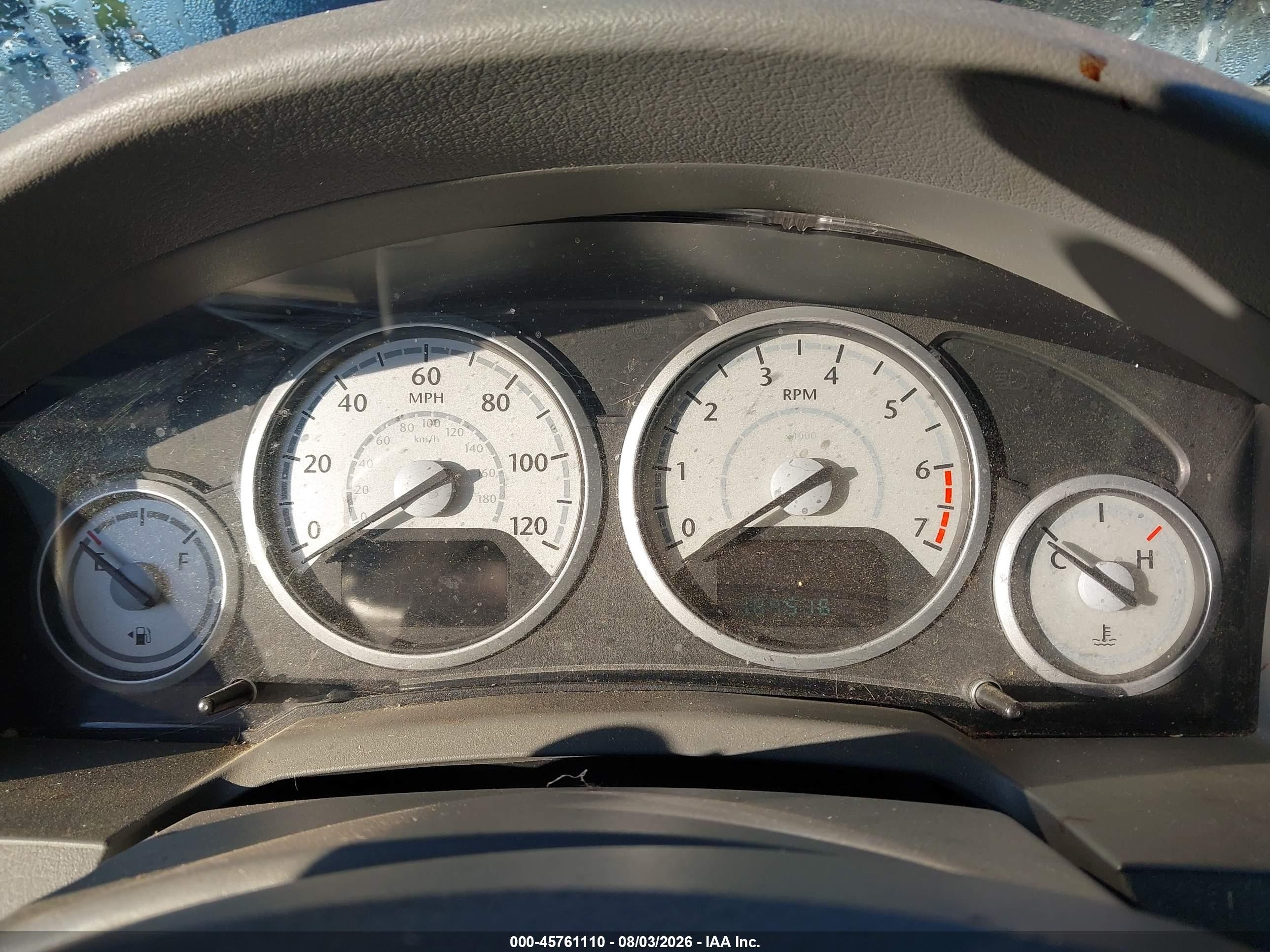 2008 Chrysler Town & Country Touring Blue vin: 2A8HR54P98R676115