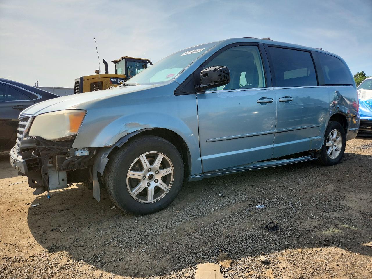 2008 Chrysler Town & Country Touring Blue vin: 2A8HR54PX8R135557