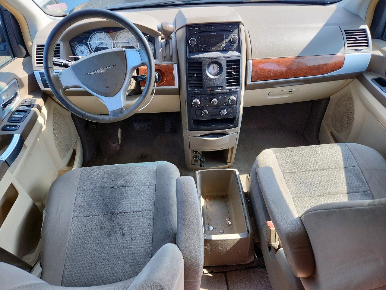 2008 Chrysler Town & Country Touring Blue vin: 2A8HR54PX8R135557