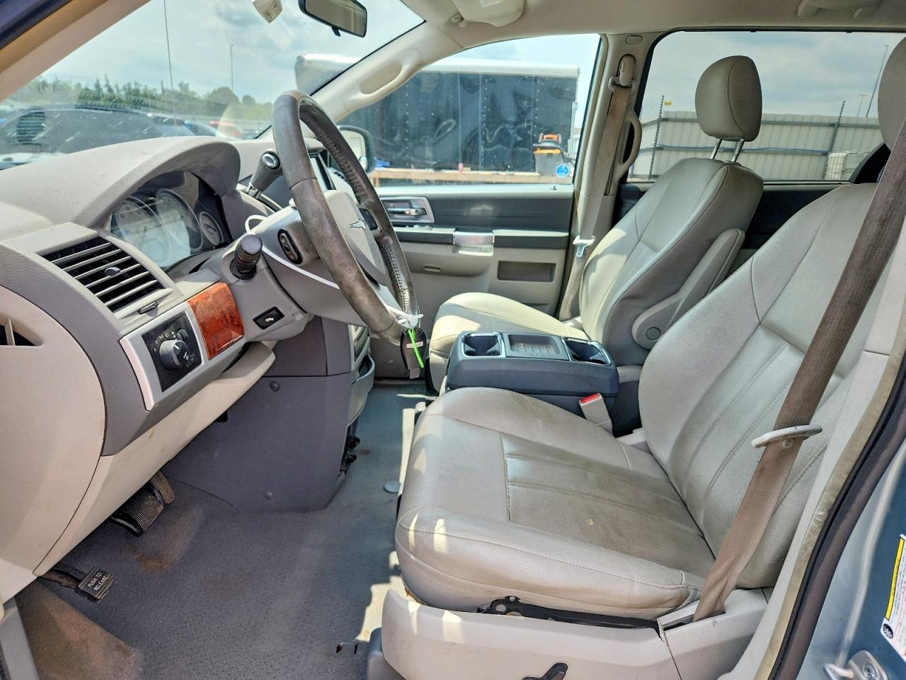 2008 Chrysler Town & Country Touring Синий vin: 2A8HR54PX8R818519