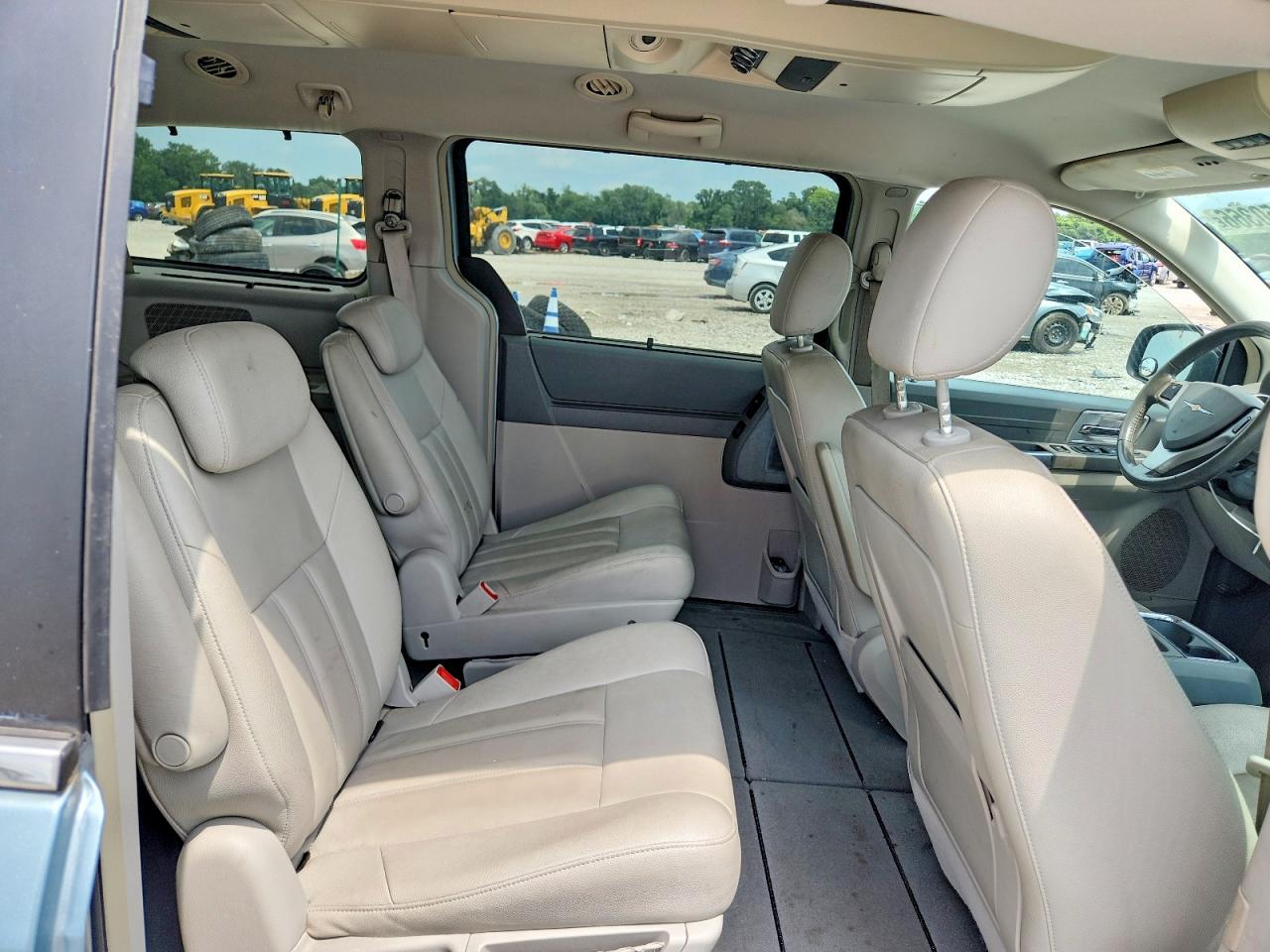 2008 Chrysler Town & Country Touring Синий vin: 2A8HR54PX8R818519