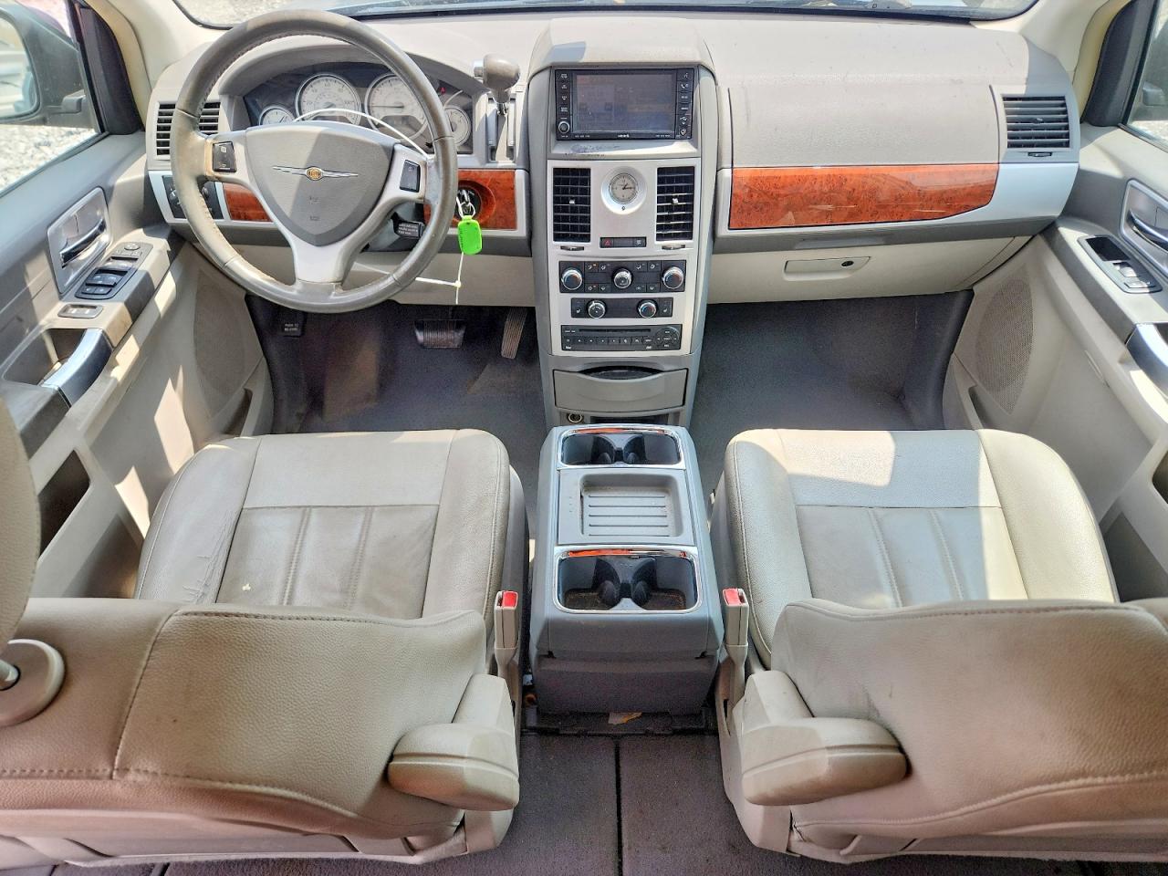 2008 Chrysler Town & Country Touring Синий vin: 2A8HR54PX8R818519