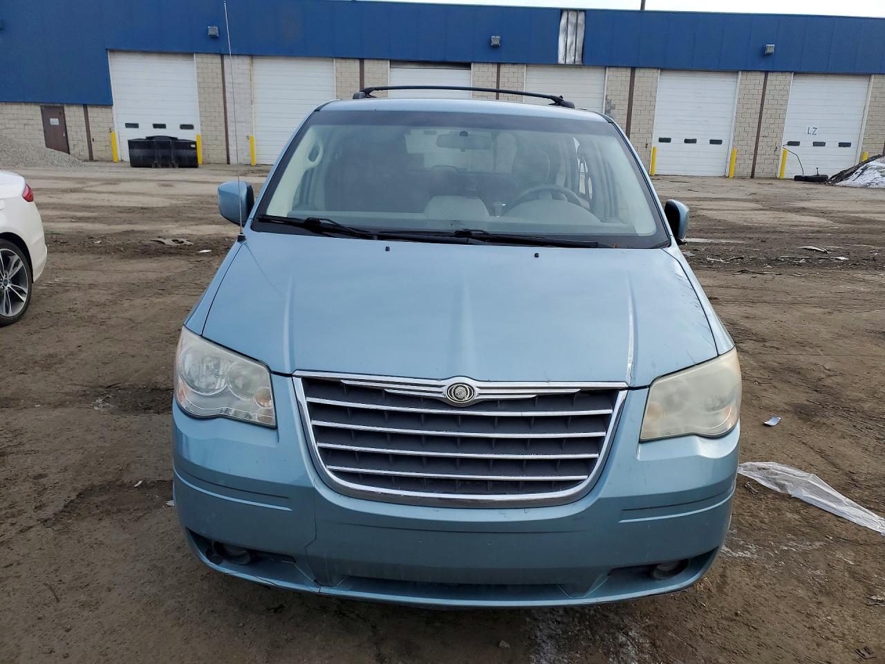 2008 Chrysler Town & Country Touring Blue vin: 2A8HR54PX8R837121