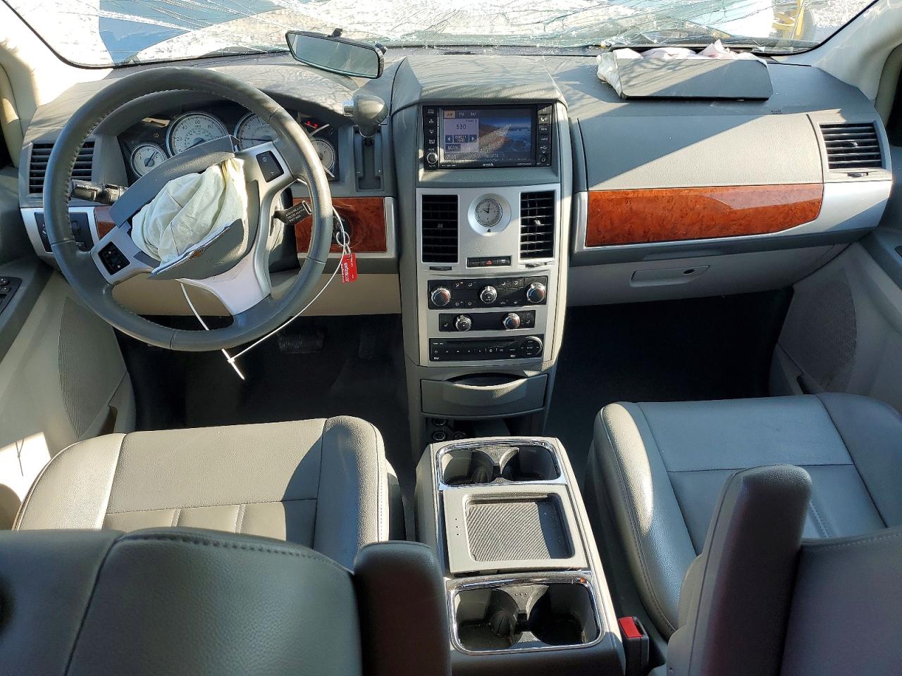 2009 Chrysler Town & Country Touring Blue vin: 2A8HR54X29R566766
