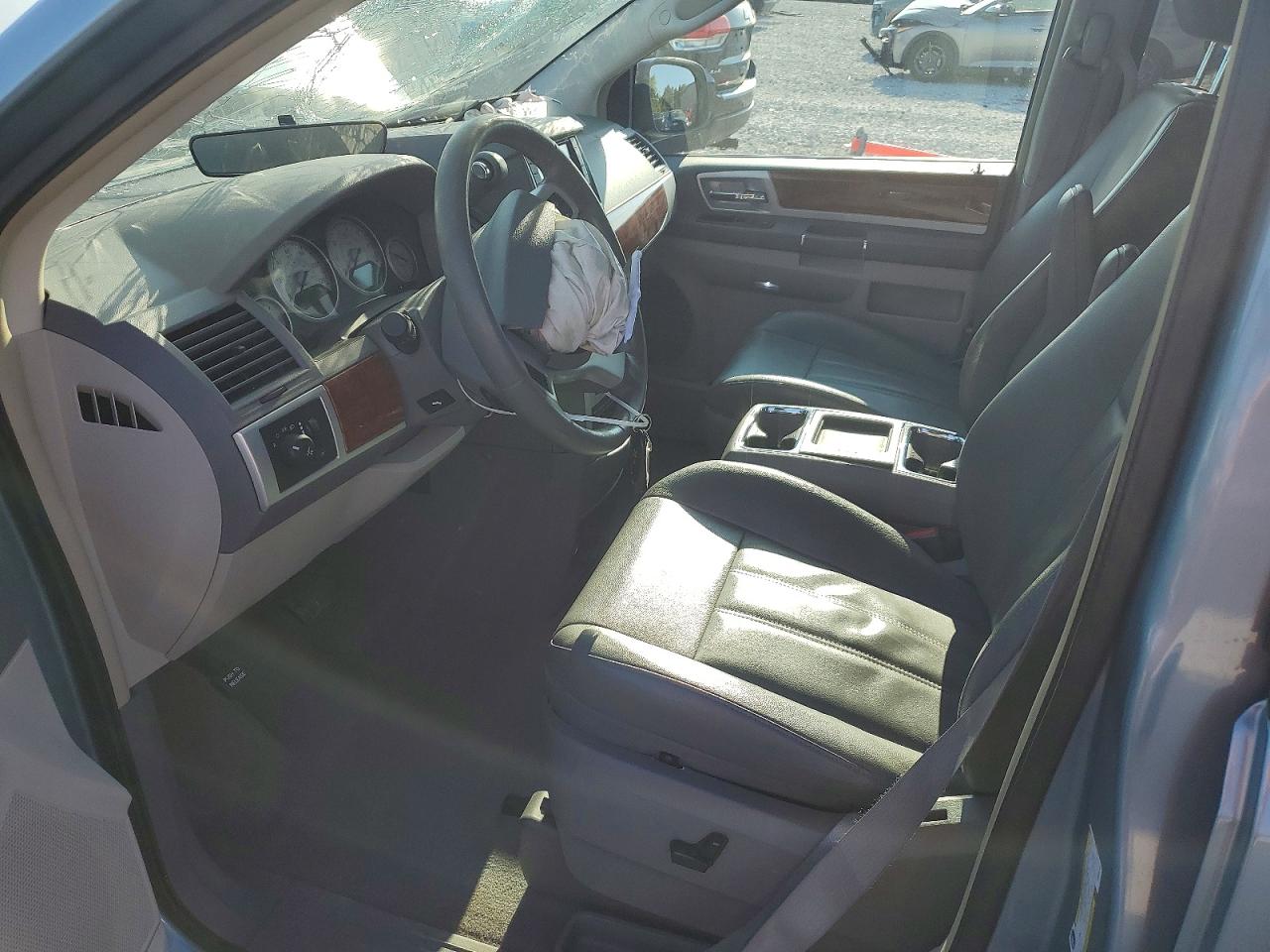 2009 Chrysler Town & Country Touring Blue vin: 2A8HR54X29R566766