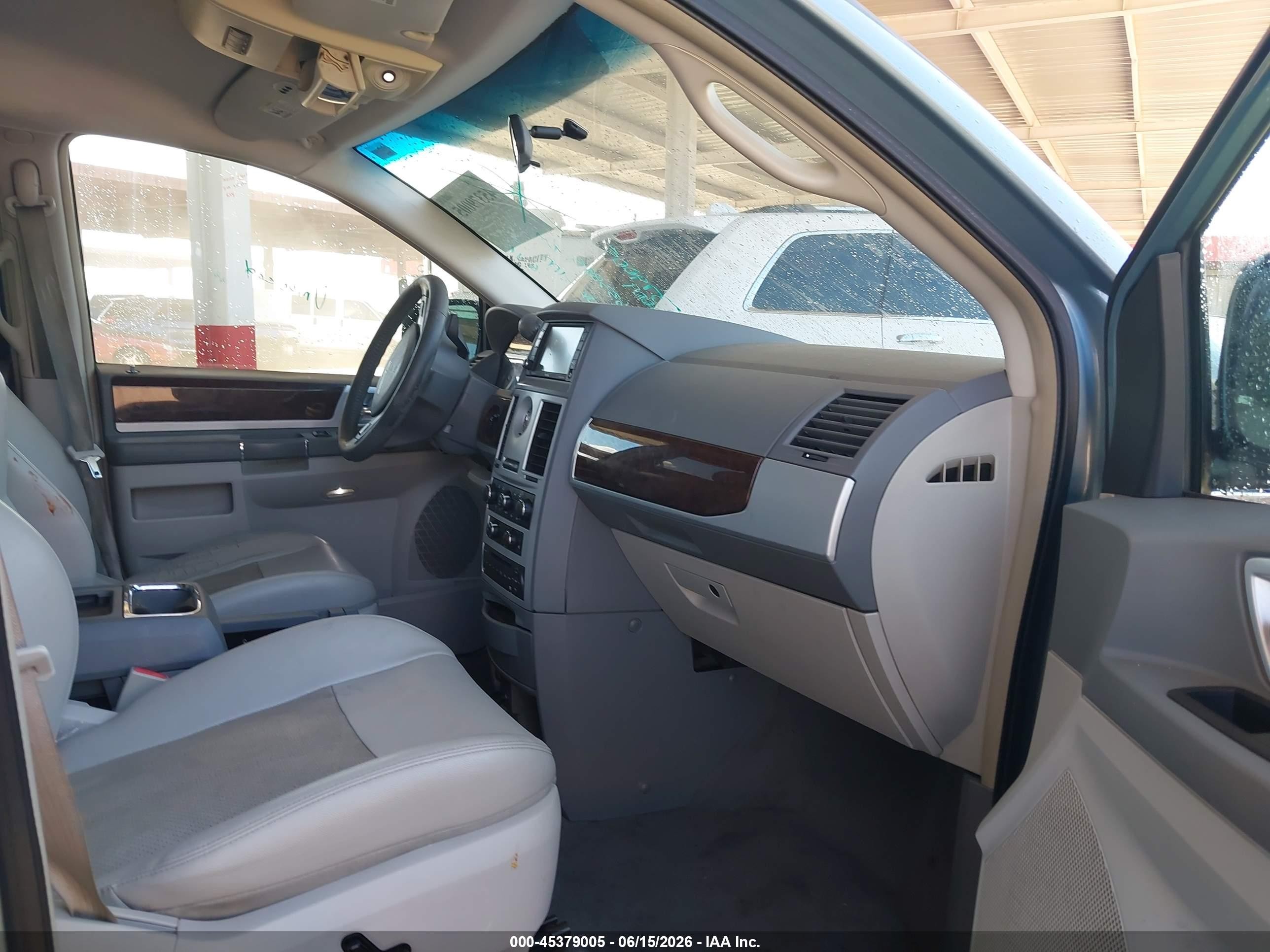 2009 Chrysler Town & Country Touring Blue vin: 2A8HR54X69R633885