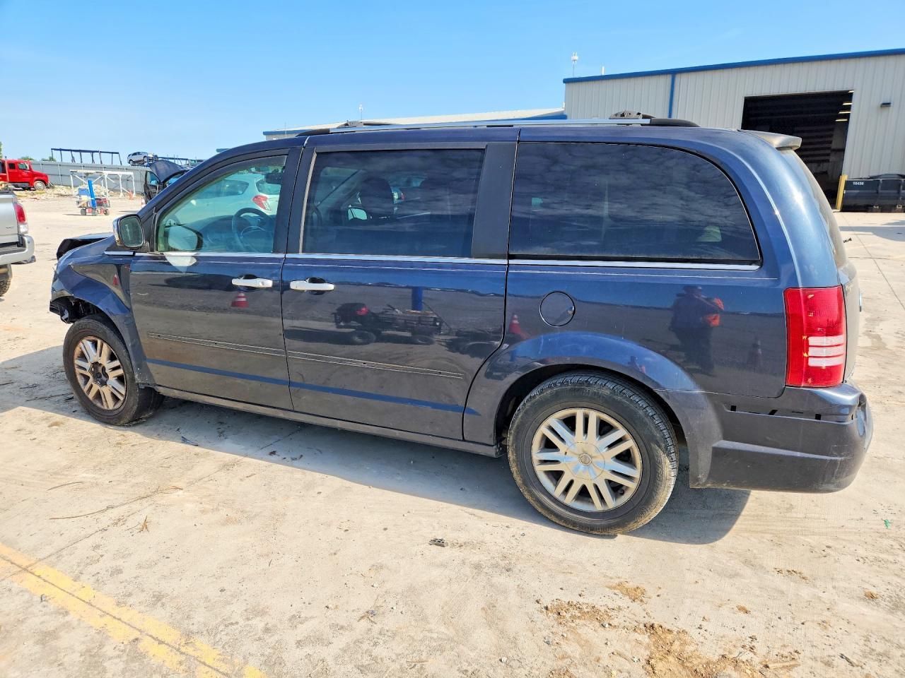 2008 Chrysler Town & Country Limited Синий vin: 2A8HR64X08R765819