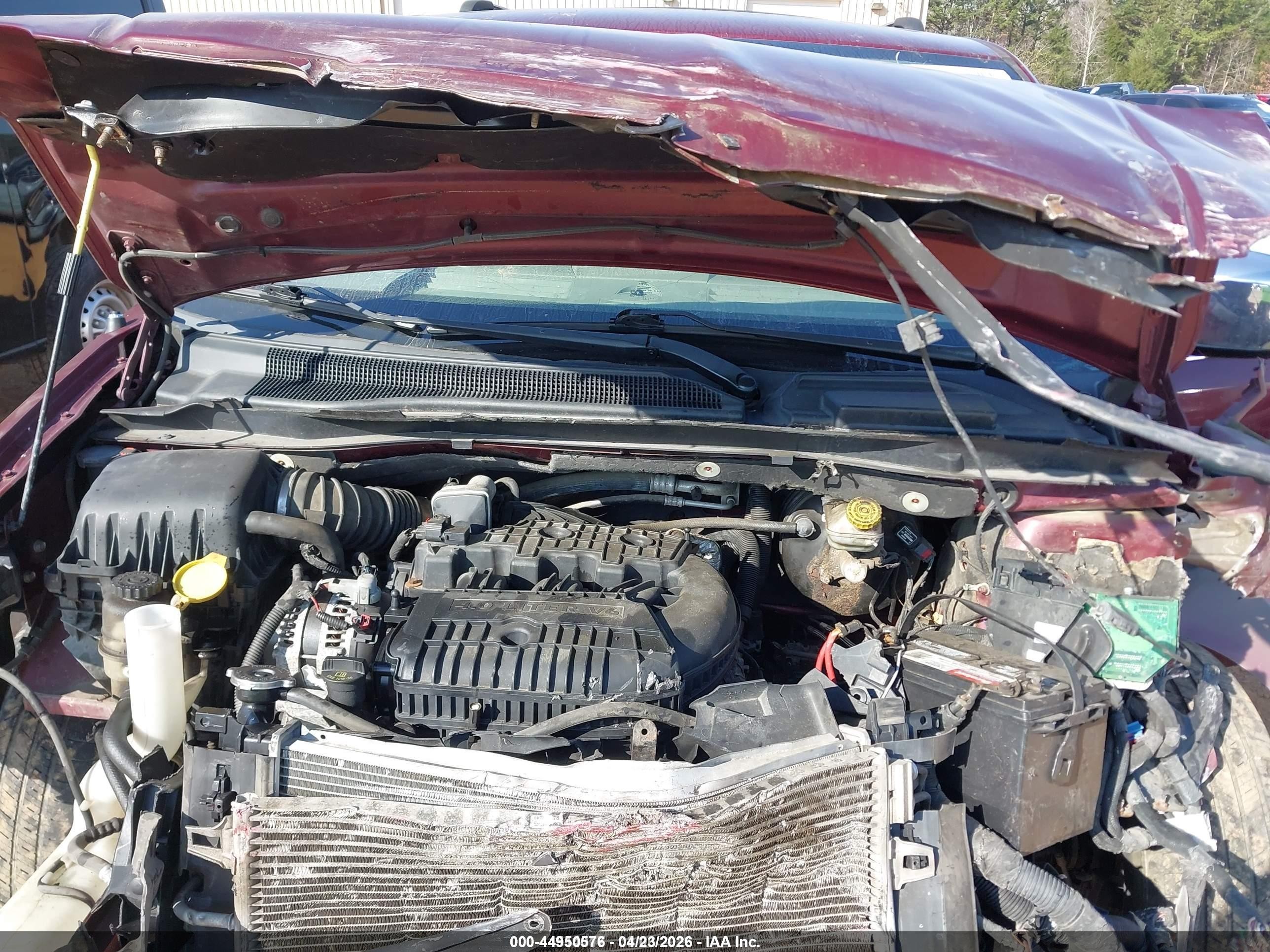 2009 Chrysler Town & Country Limited Burgundy vin: 2A8HR64X39R508414