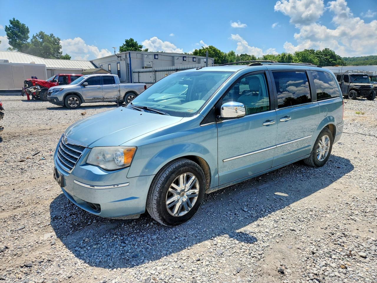 2009 Chrysler Town & Country Limited Blue vin: 2A8HR64X49R590895