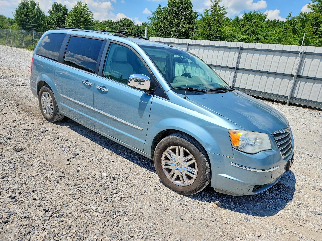 2009 Chrysler Town & Country Limited Blue vin: 2A8HR64X49R590895