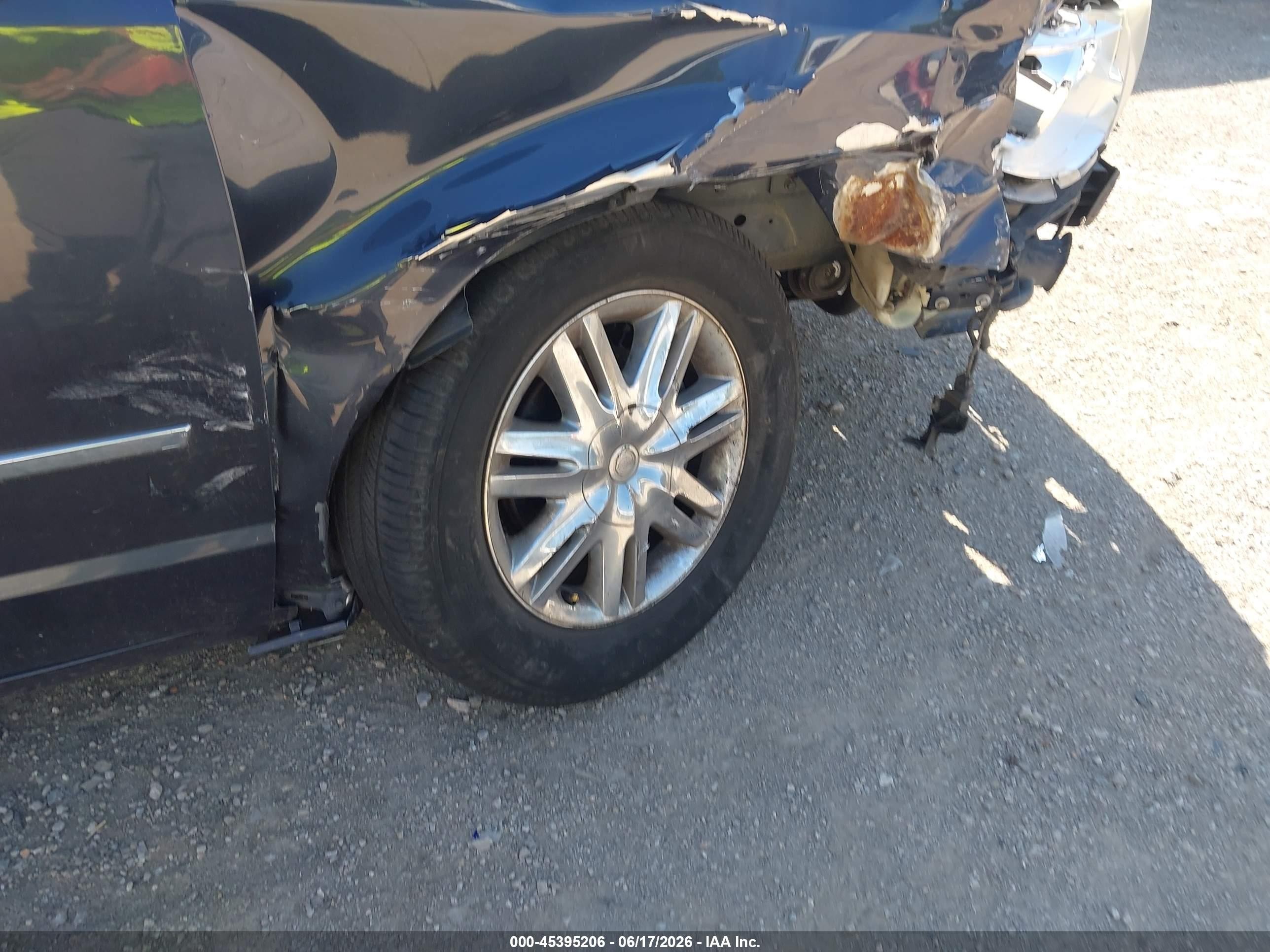 2008 Chrysler Town & Country Limited Черный vin: 2A8HR64X58R792899