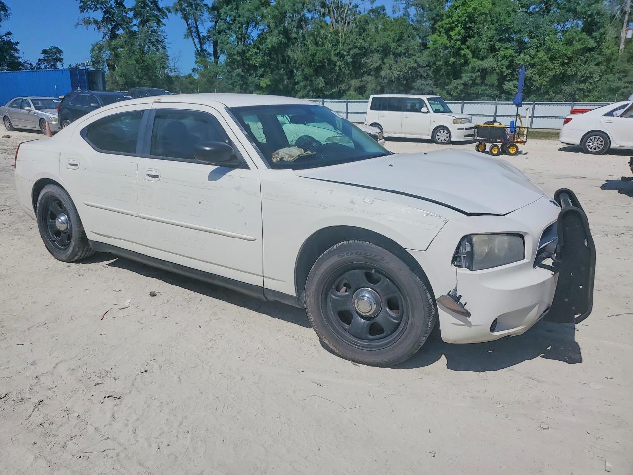 2010 Dodge Charger White vin: 2B3AA4CT0AH161929