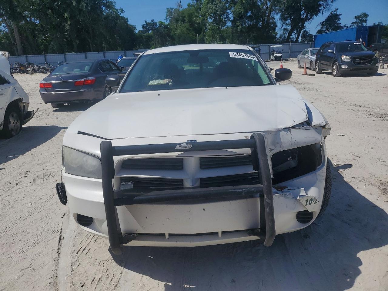 2010 Dodge Charger White vin: 2B3AA4CT0AH161929
