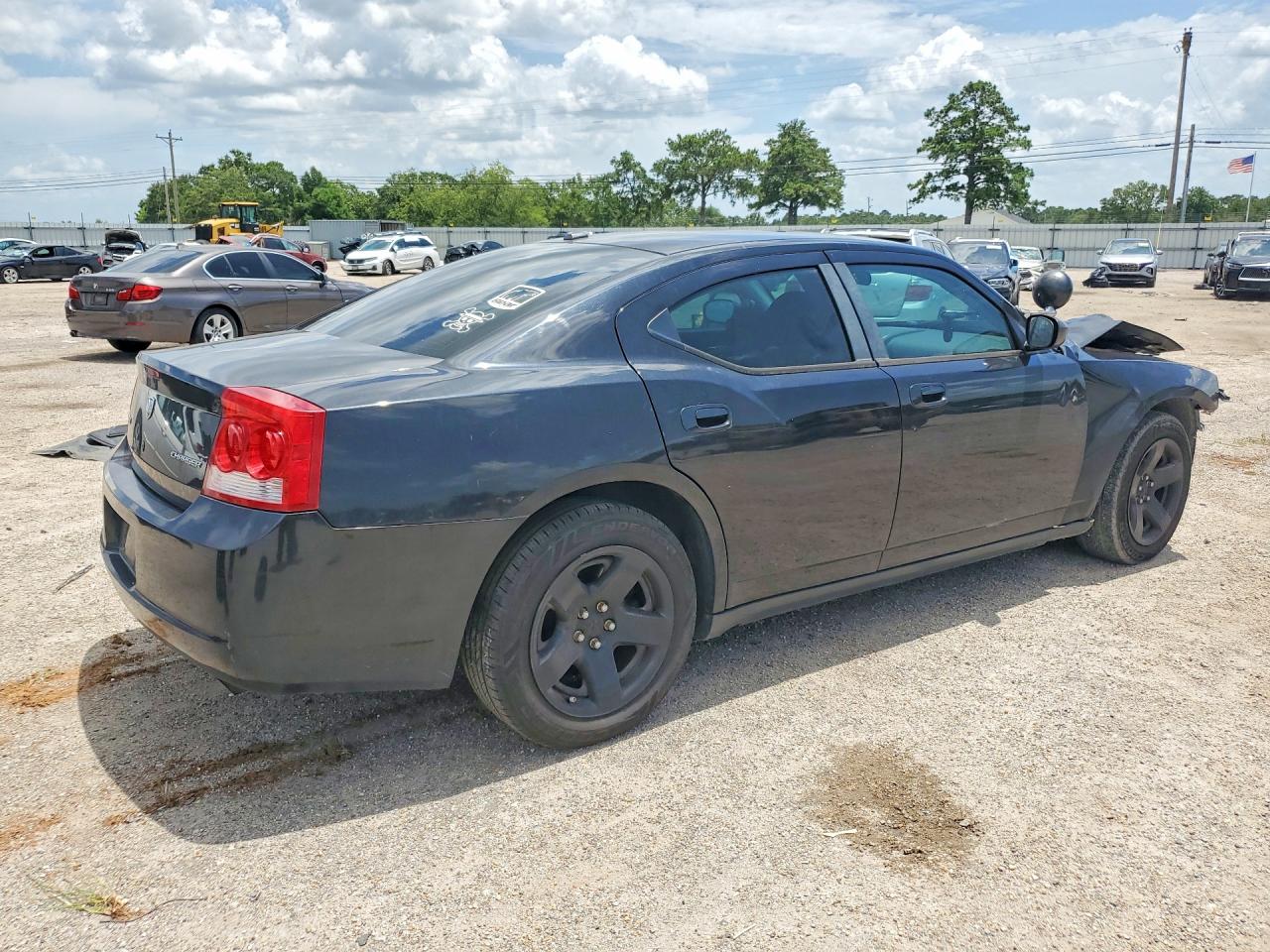 2010 Dodge Charger Black vin: 2B3AA4CT1AH223743