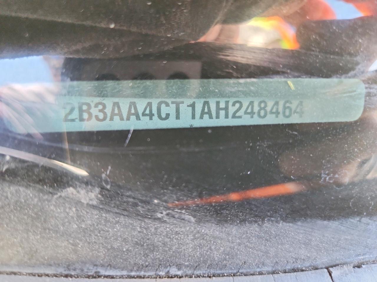 2010 Dodge Charger Черный vin: 2B3AA4CT1AH248464