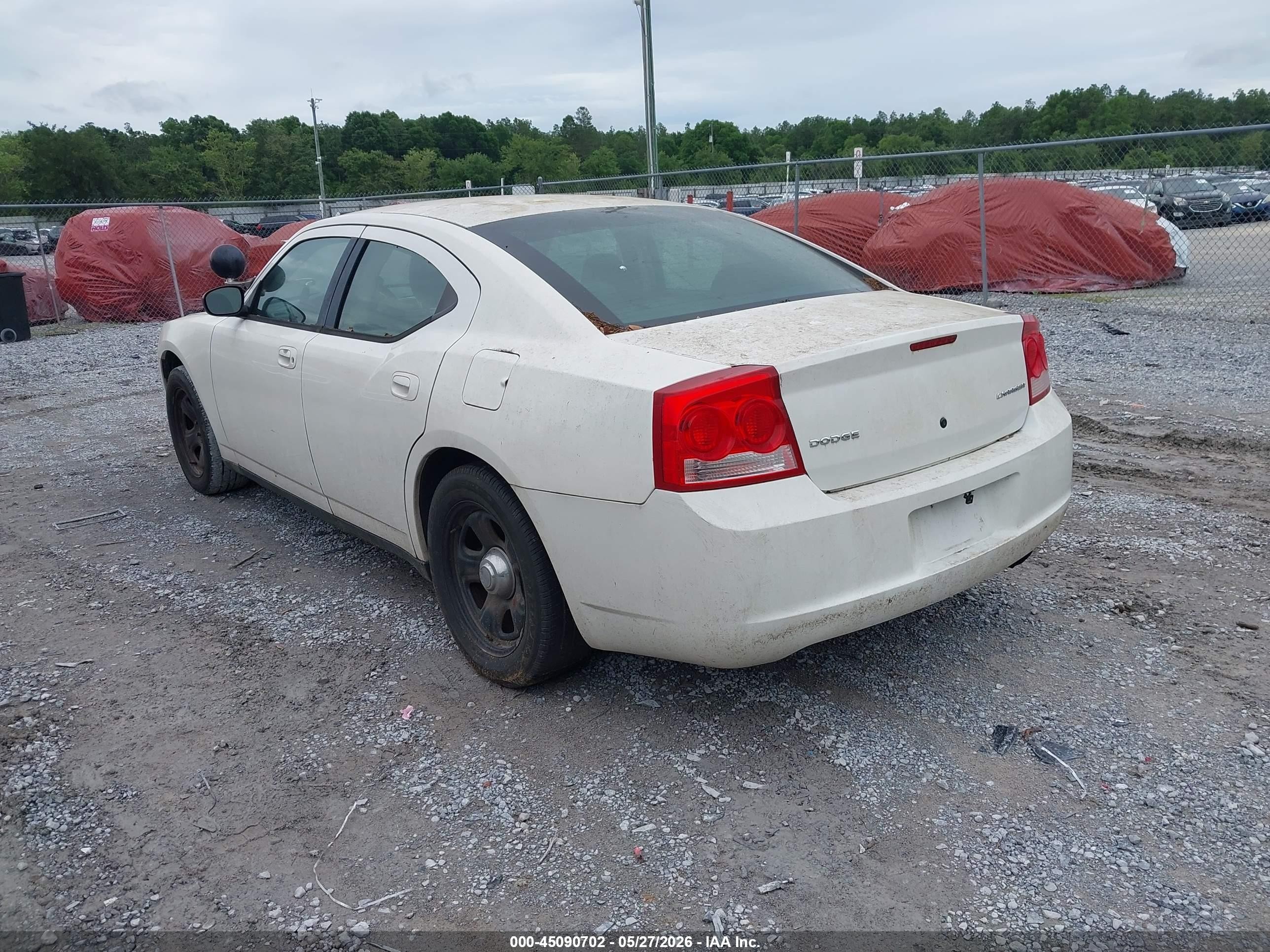 2010 Dodge Charger   Белый vin: 2B3AA4CV1AH115432