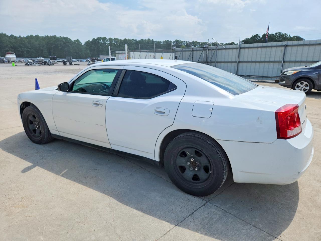 2010 Dodge Charger White vin: 2B3AA4CV1AH258025