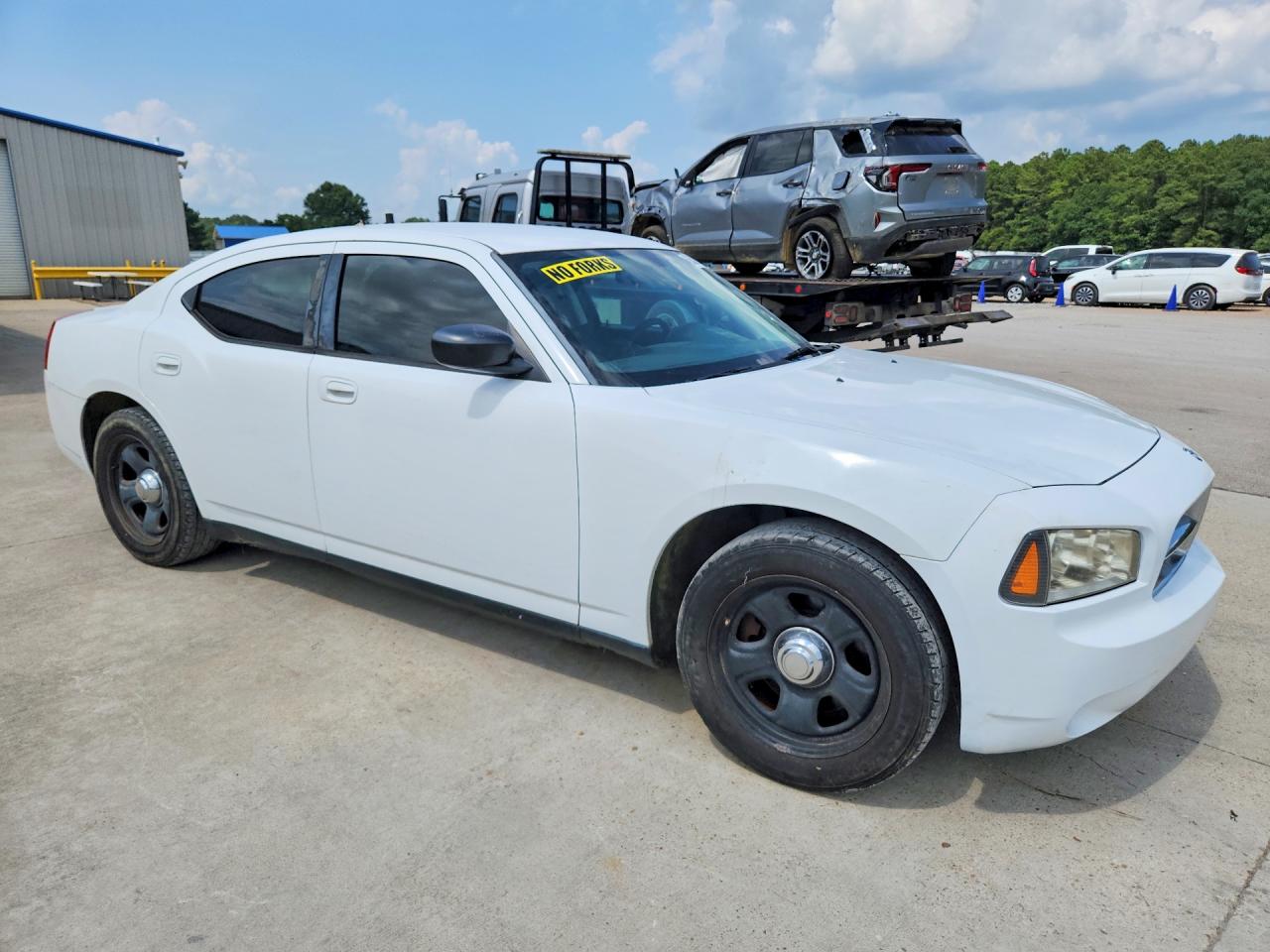 2010 Dodge Charger White vin: 2B3AA4CV1AH258025