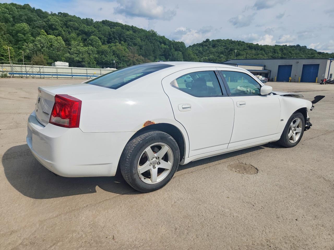 2010 Dodge Charger White vin: 2B3CA2CV0AH280613