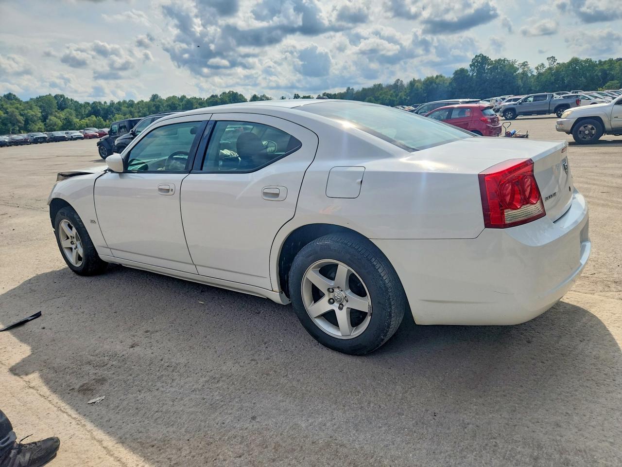 2010 Dodge Charger White vin: 2B3CA2CV0AH280613