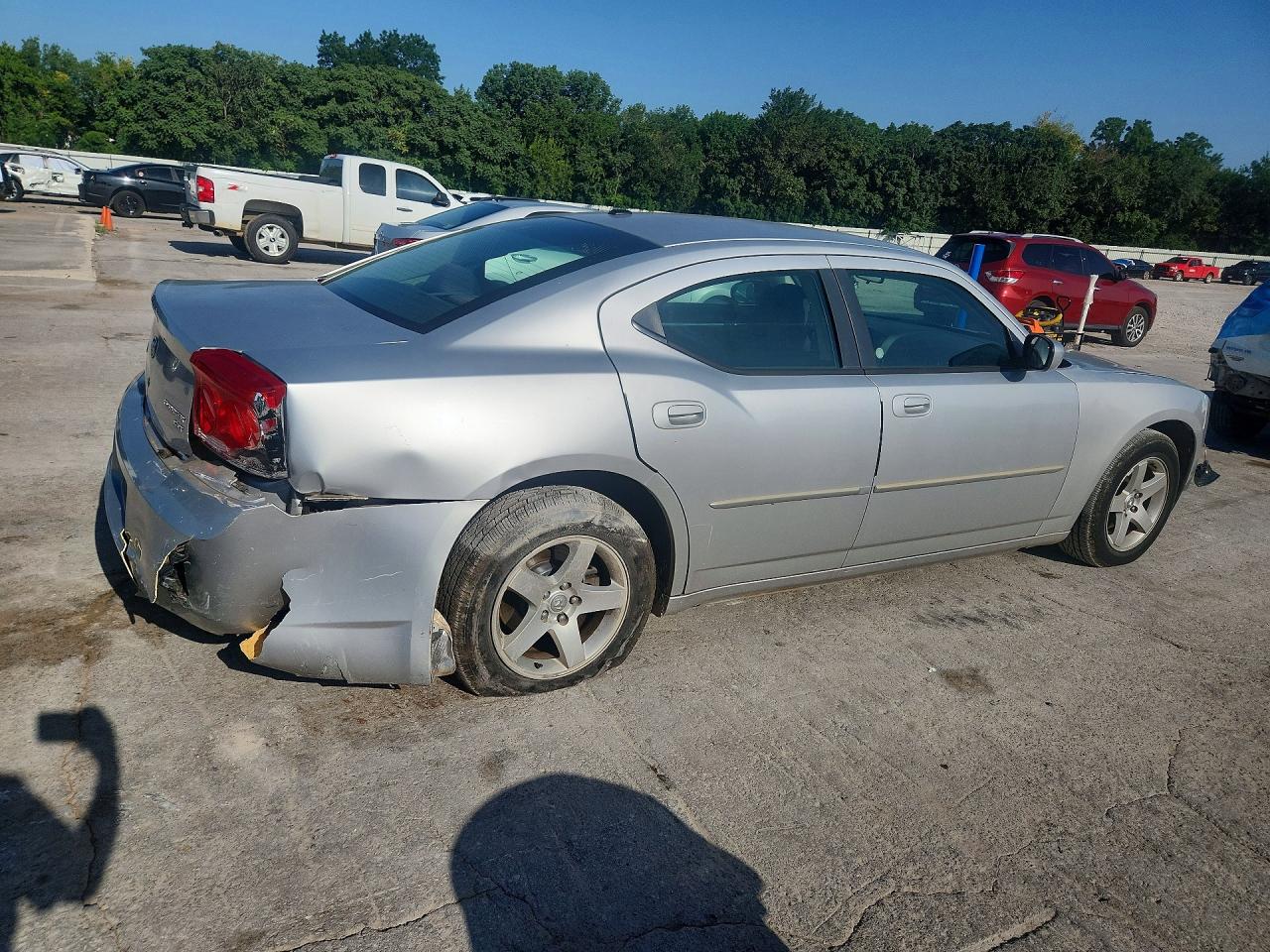 2010 Dodge Charger Sxt Silver vin: 2B3CA3CV0AH168187