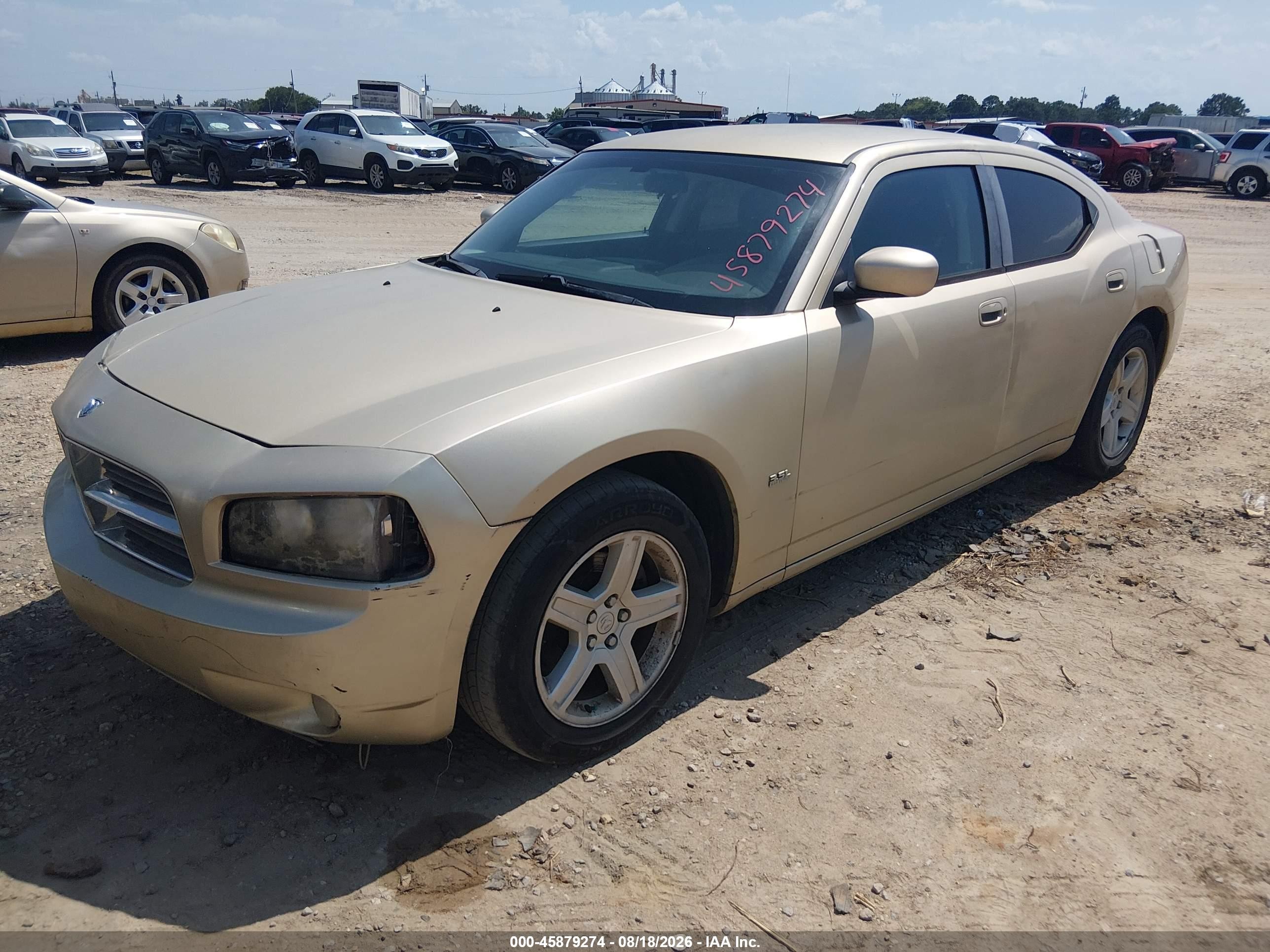 2010 Dodge Charger Sxt Gold vin: 2B3CA3CV0AH177939