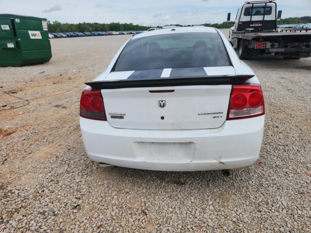 2010 Dodge Charger Sxt White vin: 2B3CA3CV0AH186088