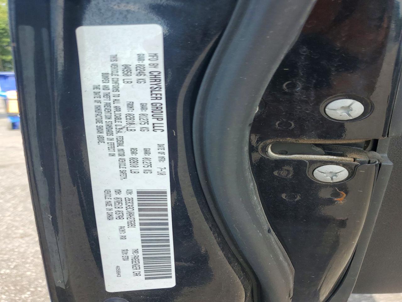 2010 Dodge Charger Sxt Черный vin: 2B3CA3CV0AH276891