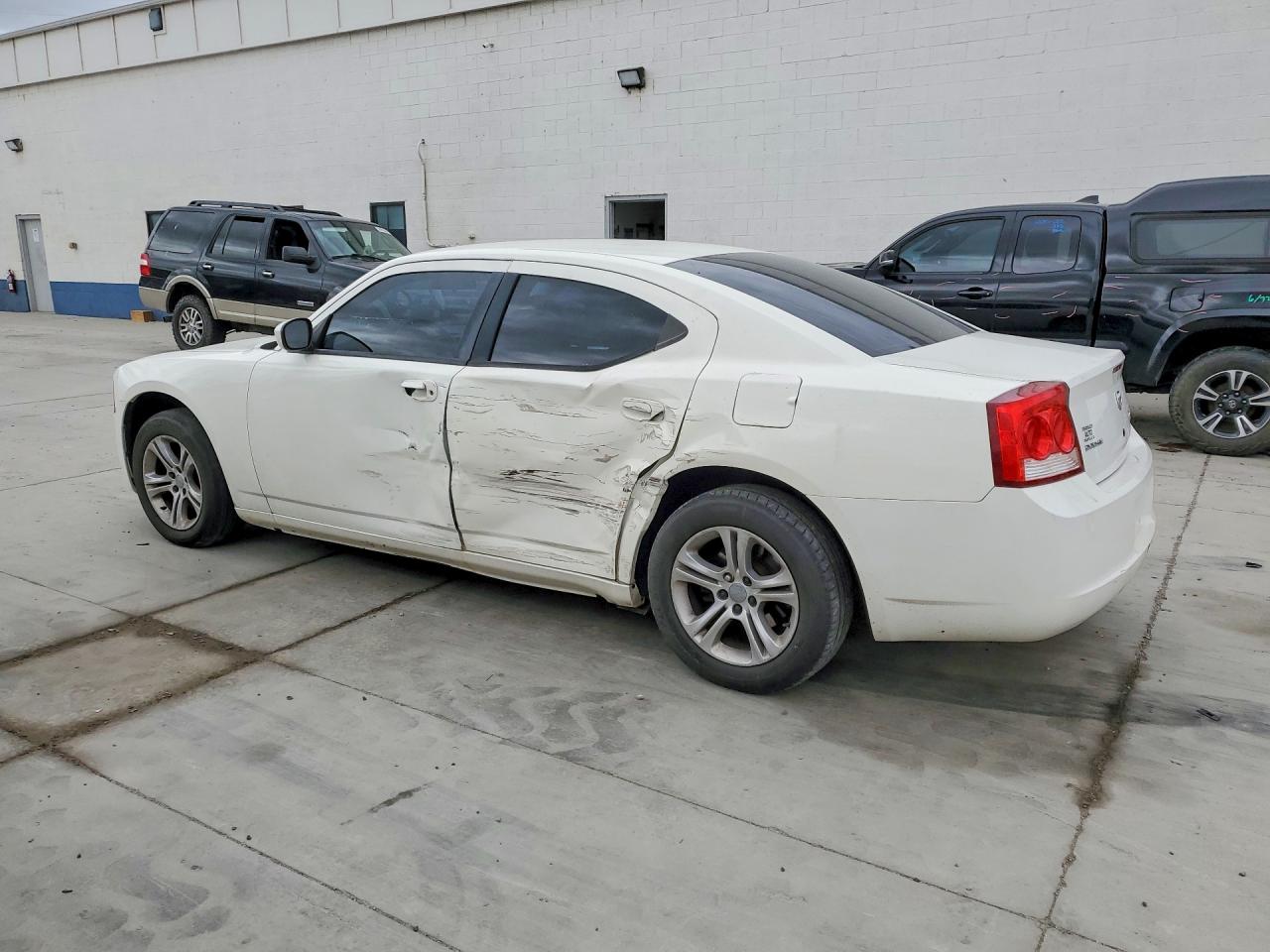 2010 Dodge Charger Sxt White vin: 2B3CA3CV1AH116230