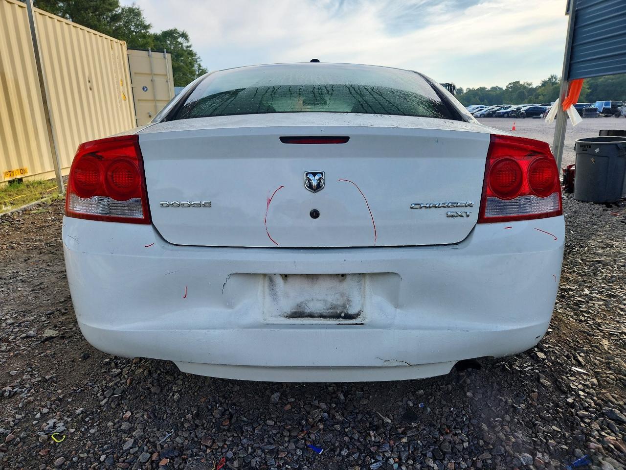 2010 Dodge Charger Sxt White vin: 2B3CA3CV1AH127504