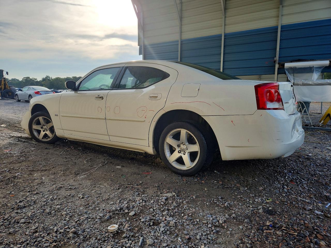 2010 Dodge Charger Sxt White vin: 2B3CA3CV1AH127504