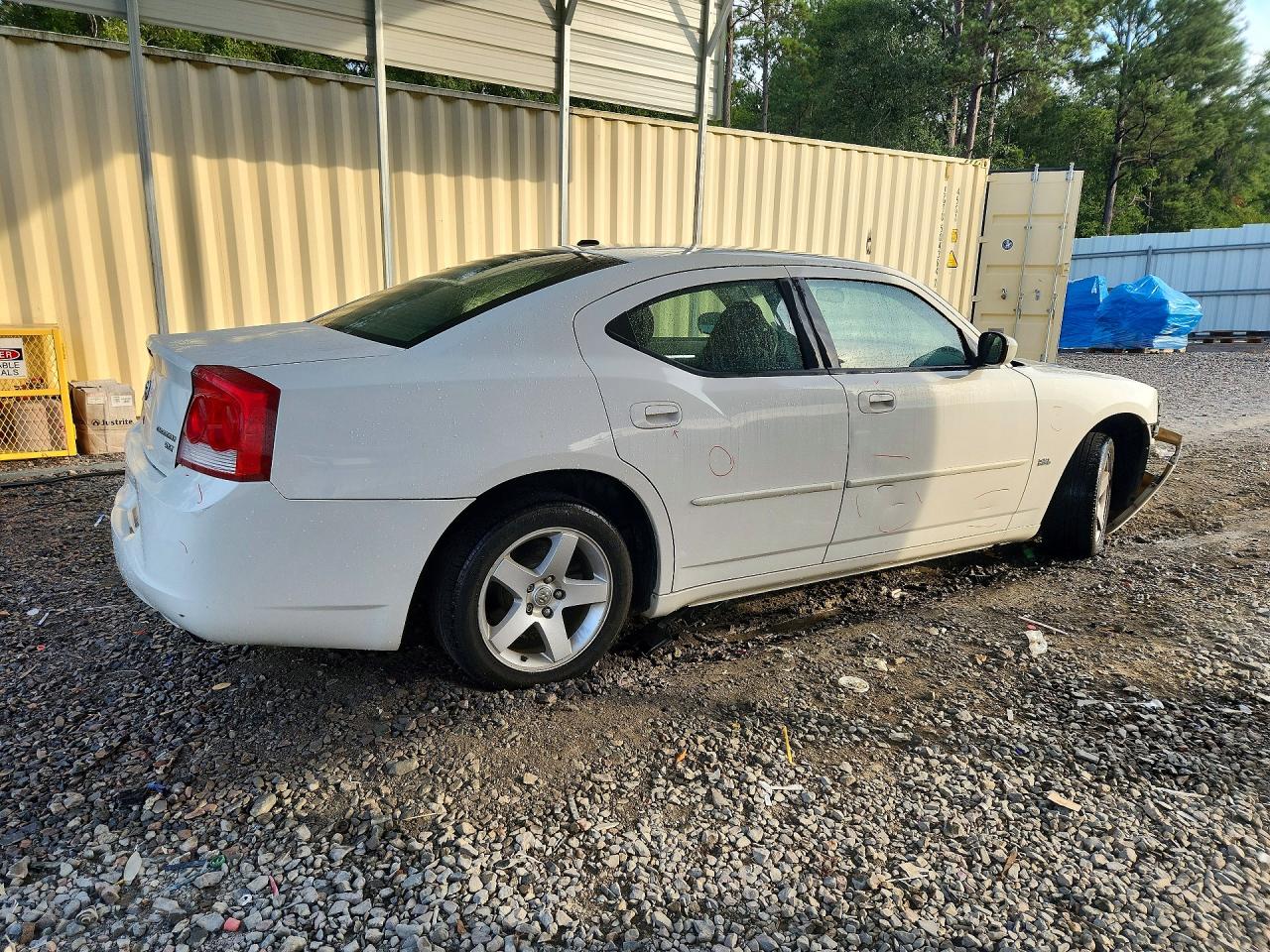 2010 Dodge Charger Sxt White vin: 2B3CA3CV1AH127504