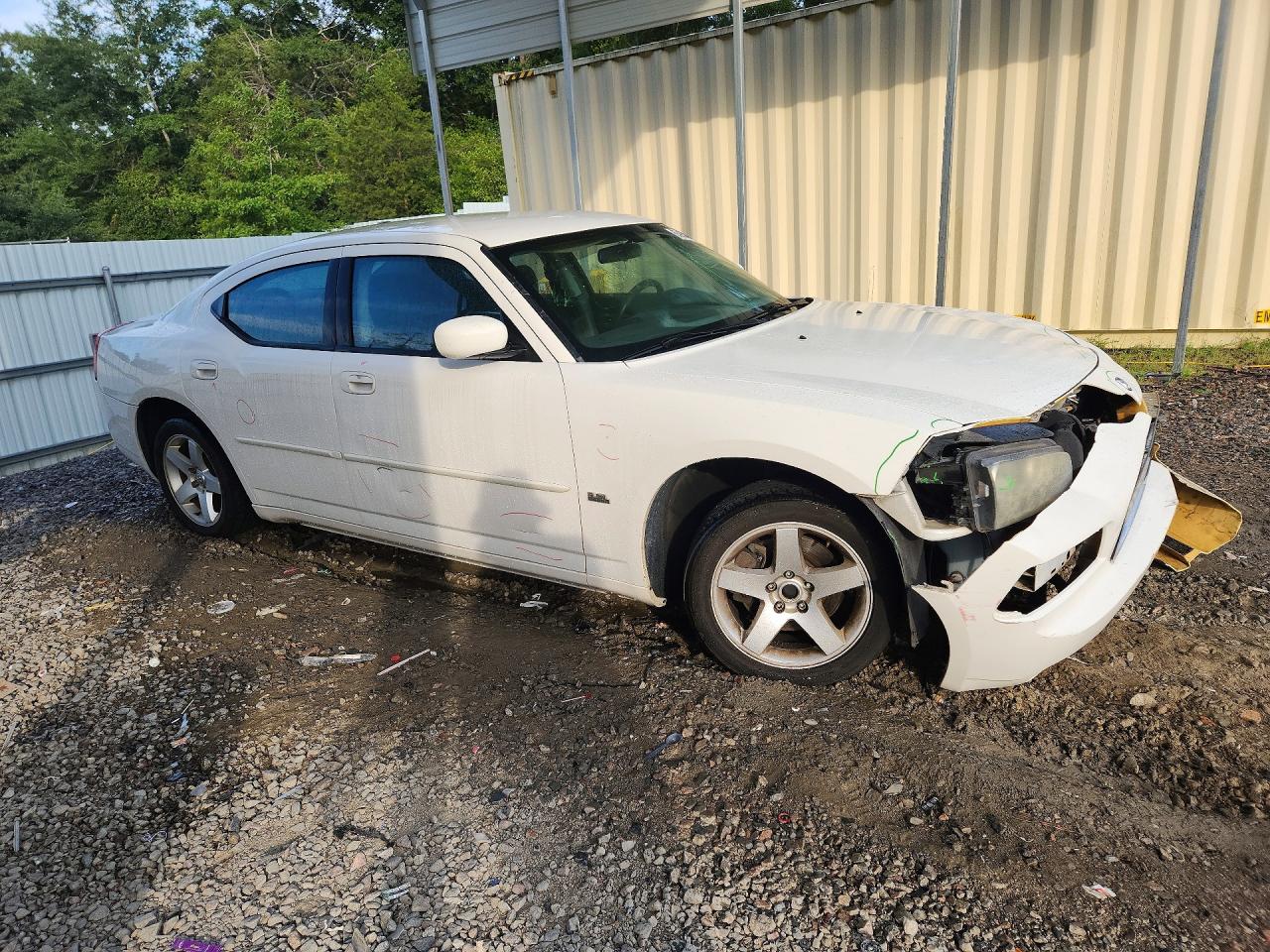 2010 Dodge Charger Sxt White vin: 2B3CA3CV1AH127504