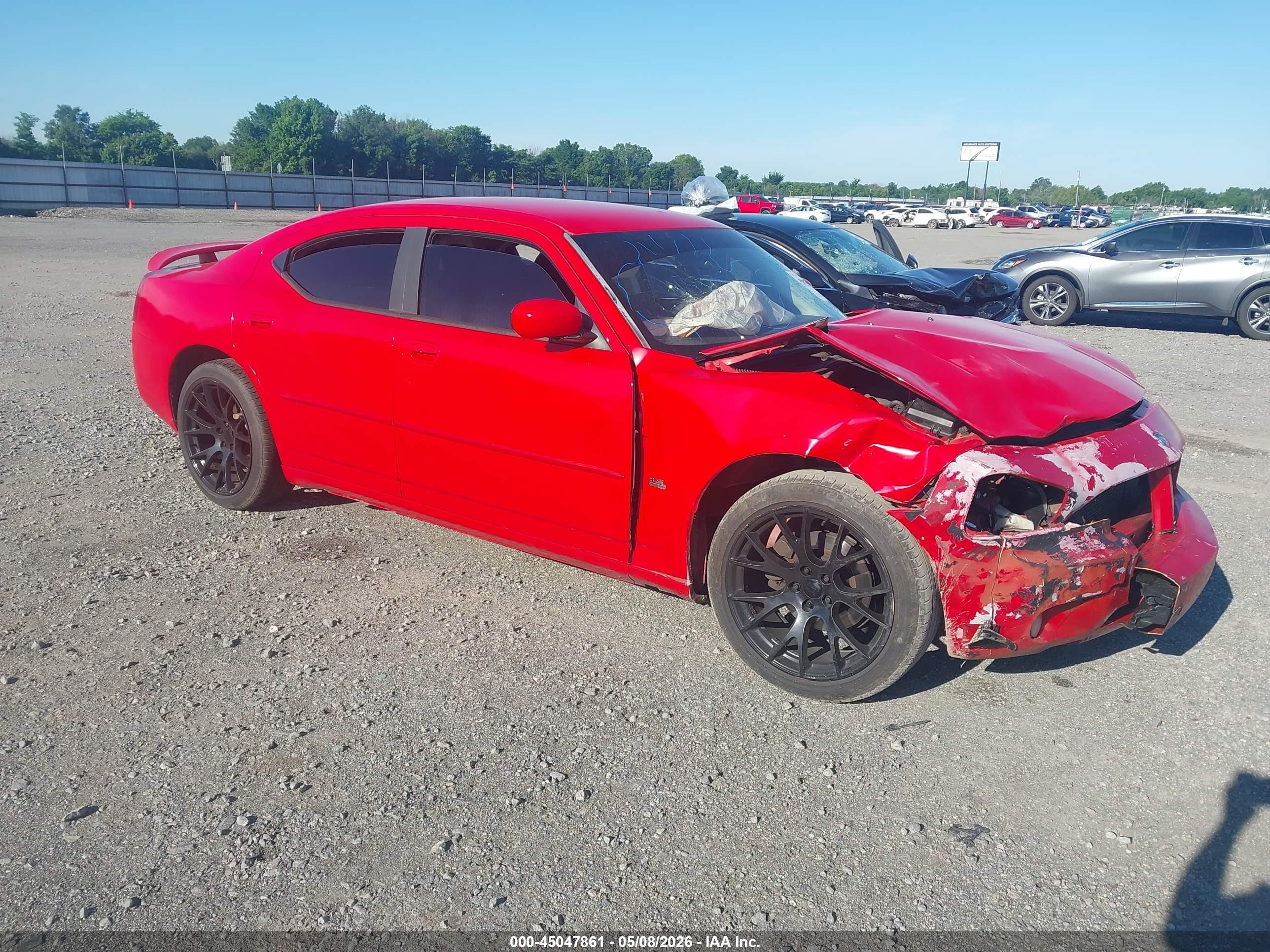 2010 Dodge Charger Sxt Red vin: 2B3CA3CV1AH158803