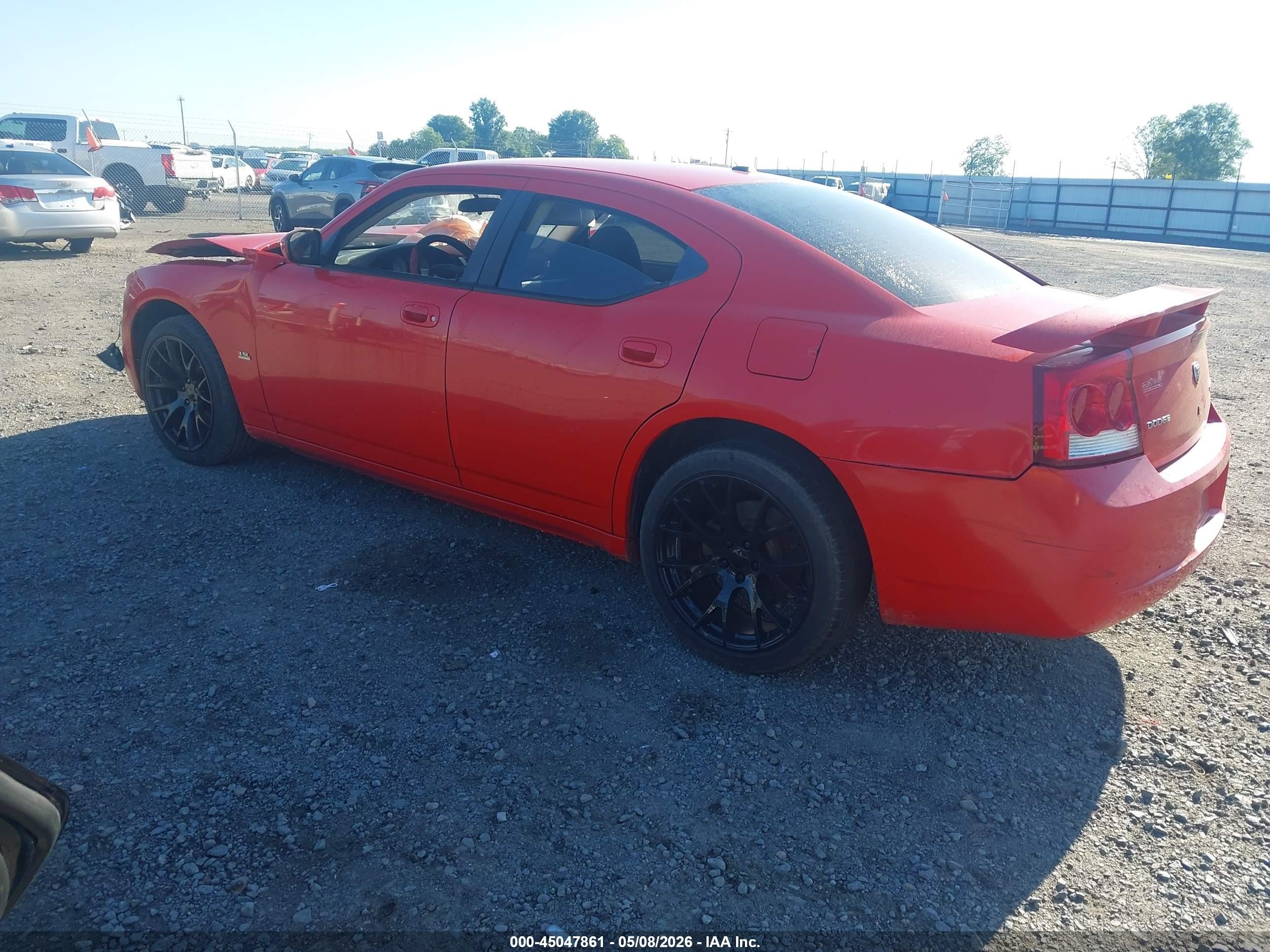 2010 Dodge Charger Sxt Red vin: 2B3CA3CV1AH158803