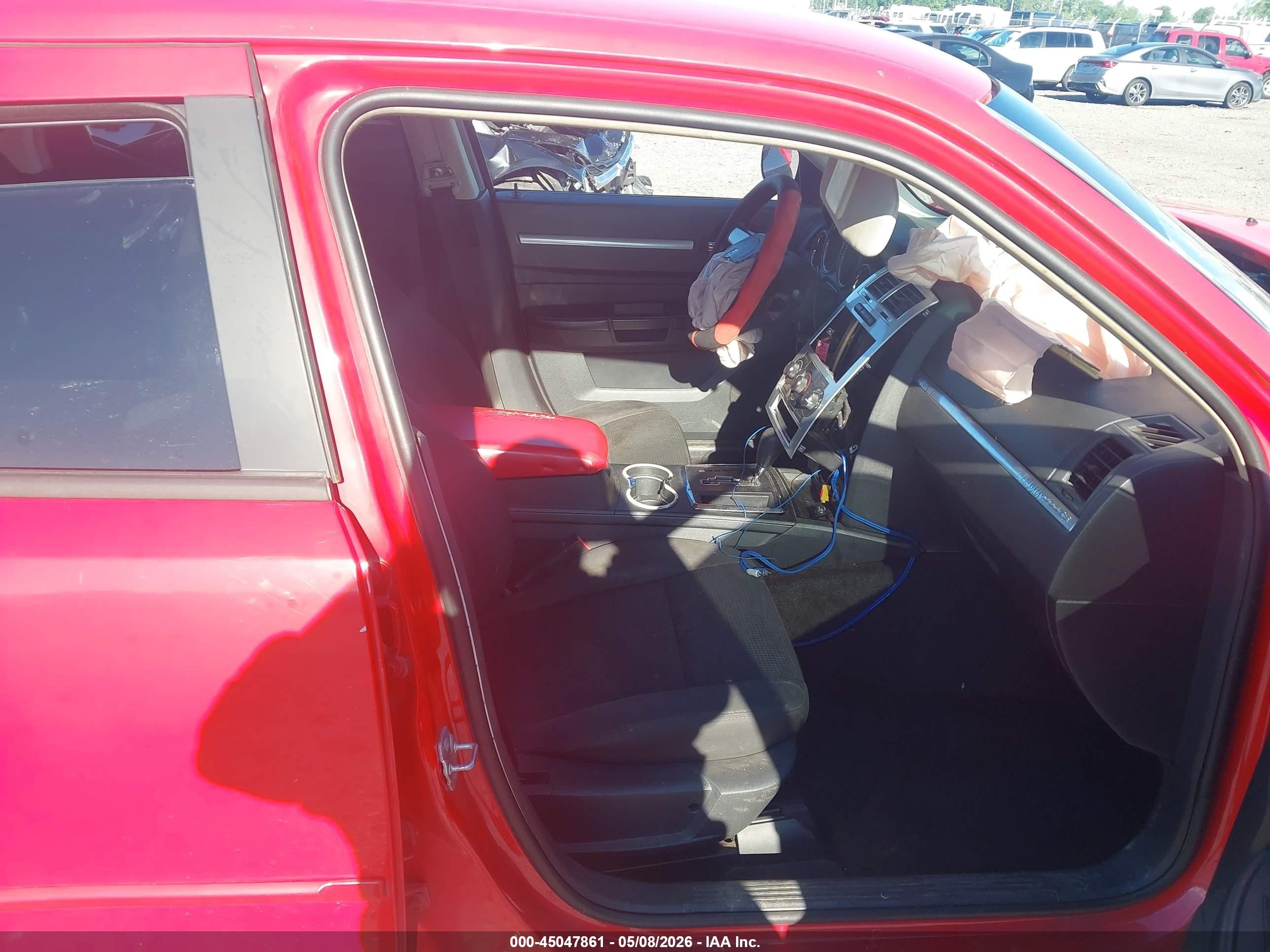 2010 Dodge Charger Sxt Red vin: 2B3CA3CV1AH158803