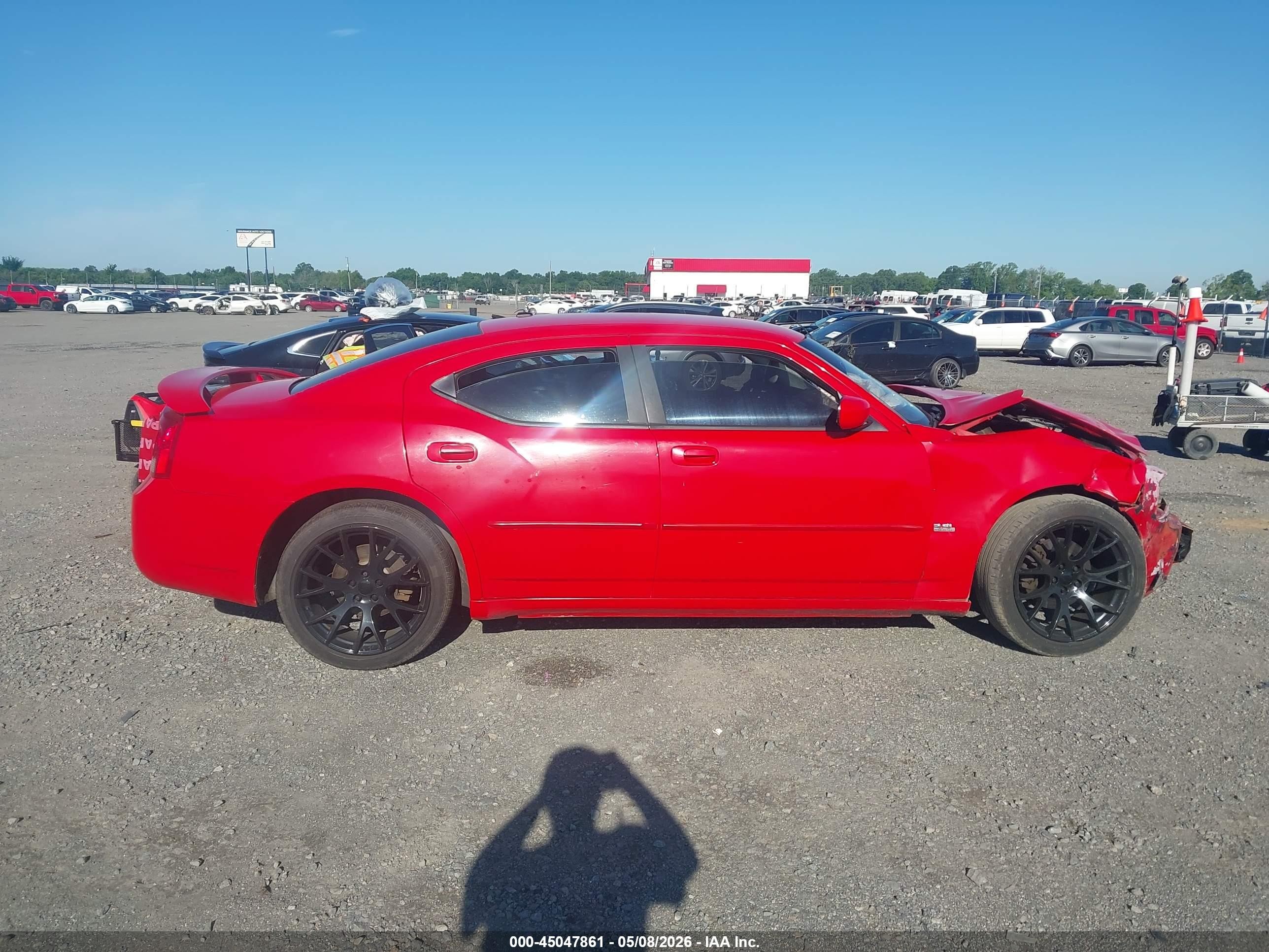 2010 Dodge Charger Sxt Red vin: 2B3CA3CV1AH158803