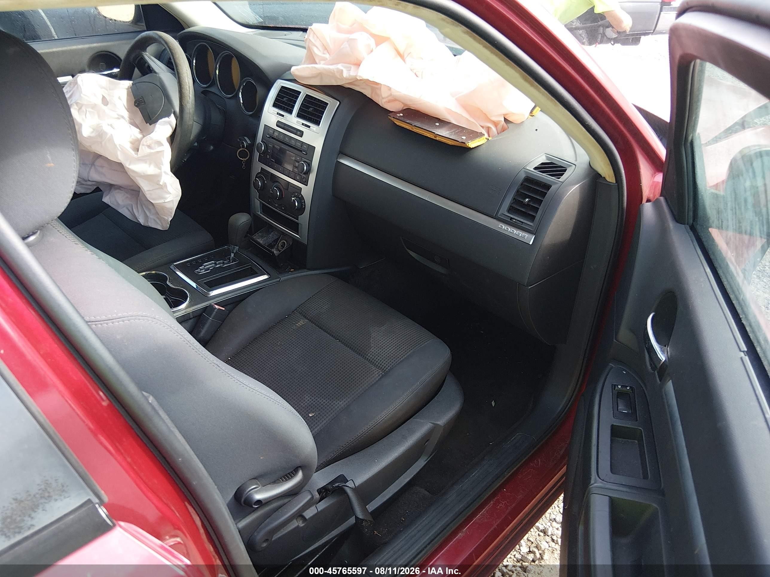 2010 Dodge Charger Sxt Red vin: 2B3CA3CV1AH196161