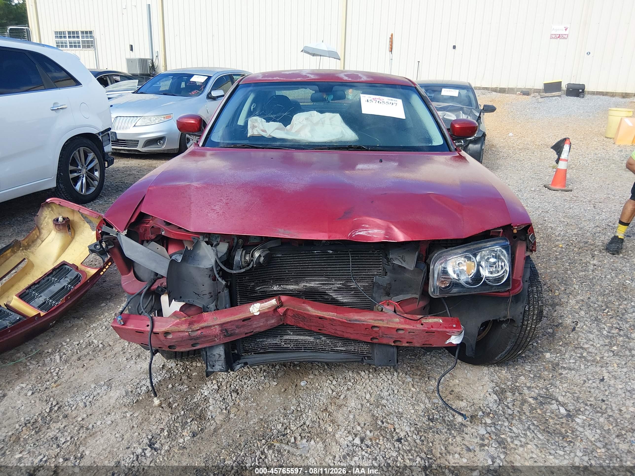2010 Dodge Charger Sxt Red vin: 2B3CA3CV1AH196161