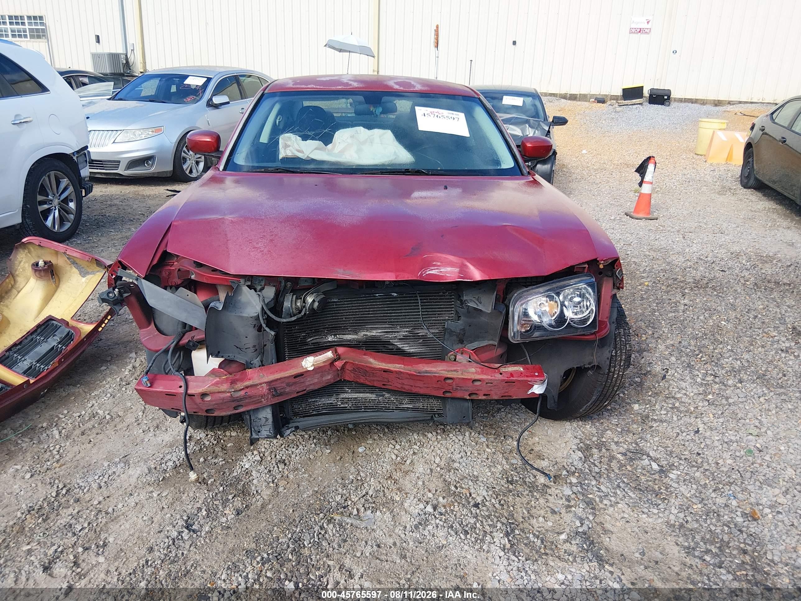 2010 Dodge Charger Sxt Red vin: 2B3CA3CV1AH196161